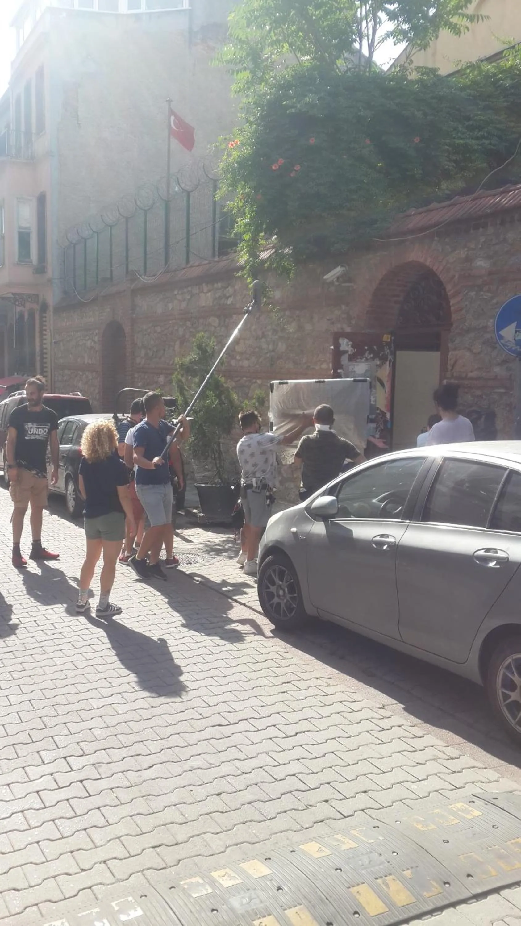 Street view in YOLO Hostel