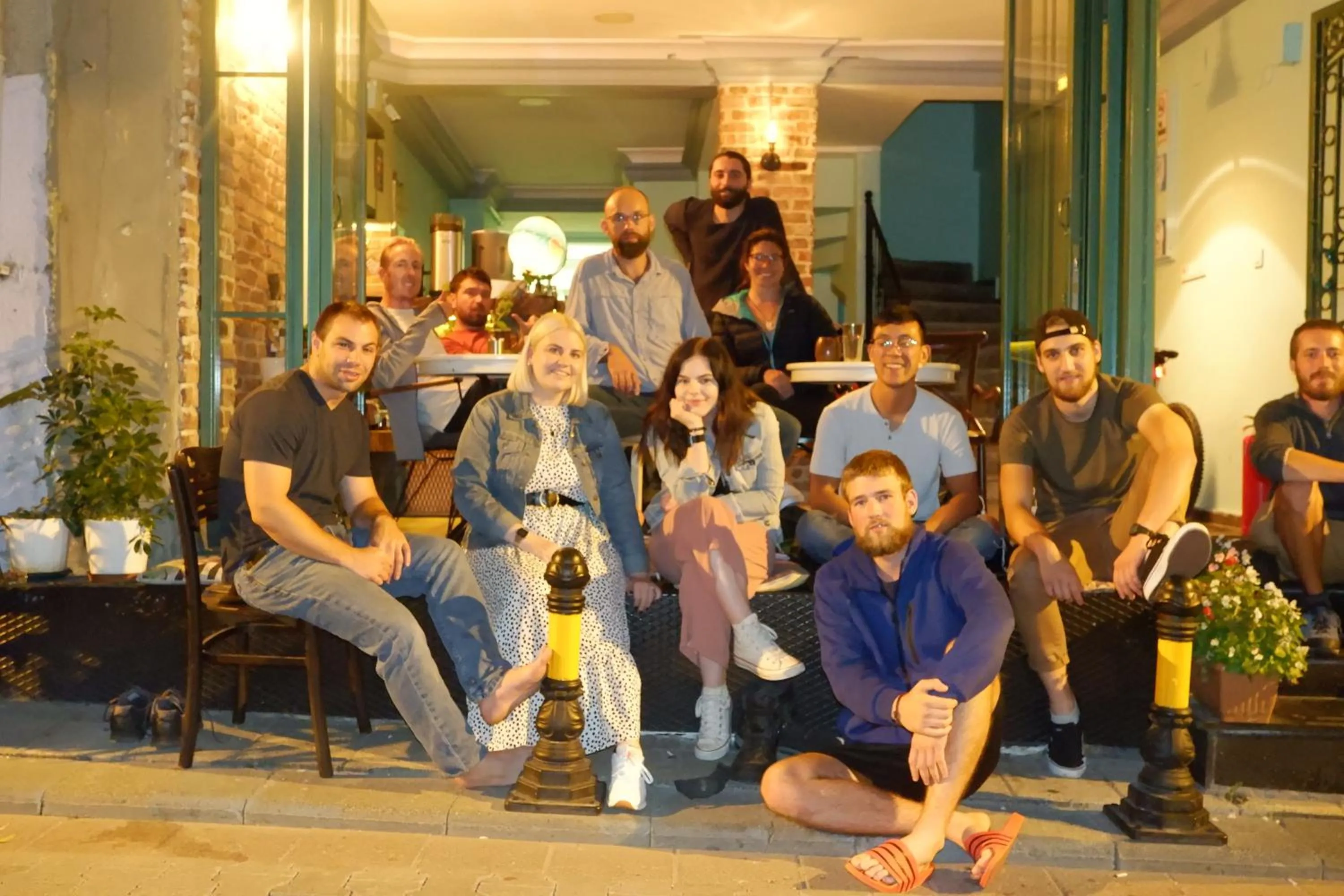 People in YOLO Hostel