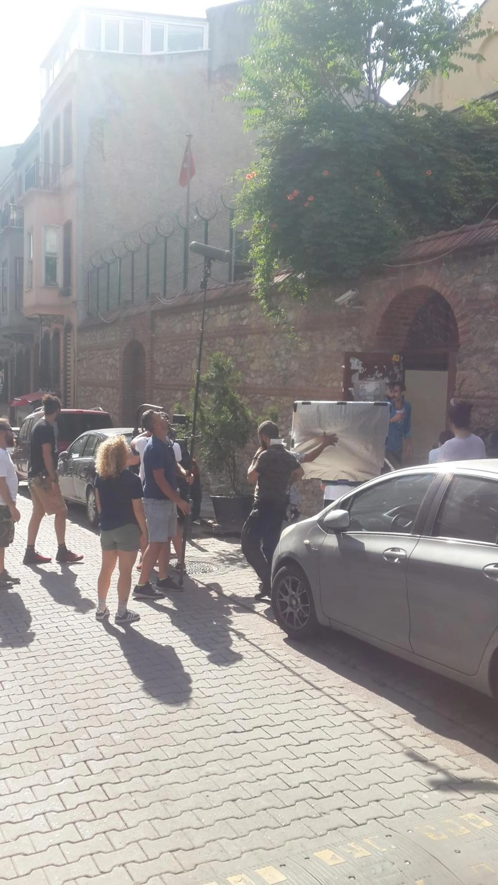 Street view in YOLO Hostel