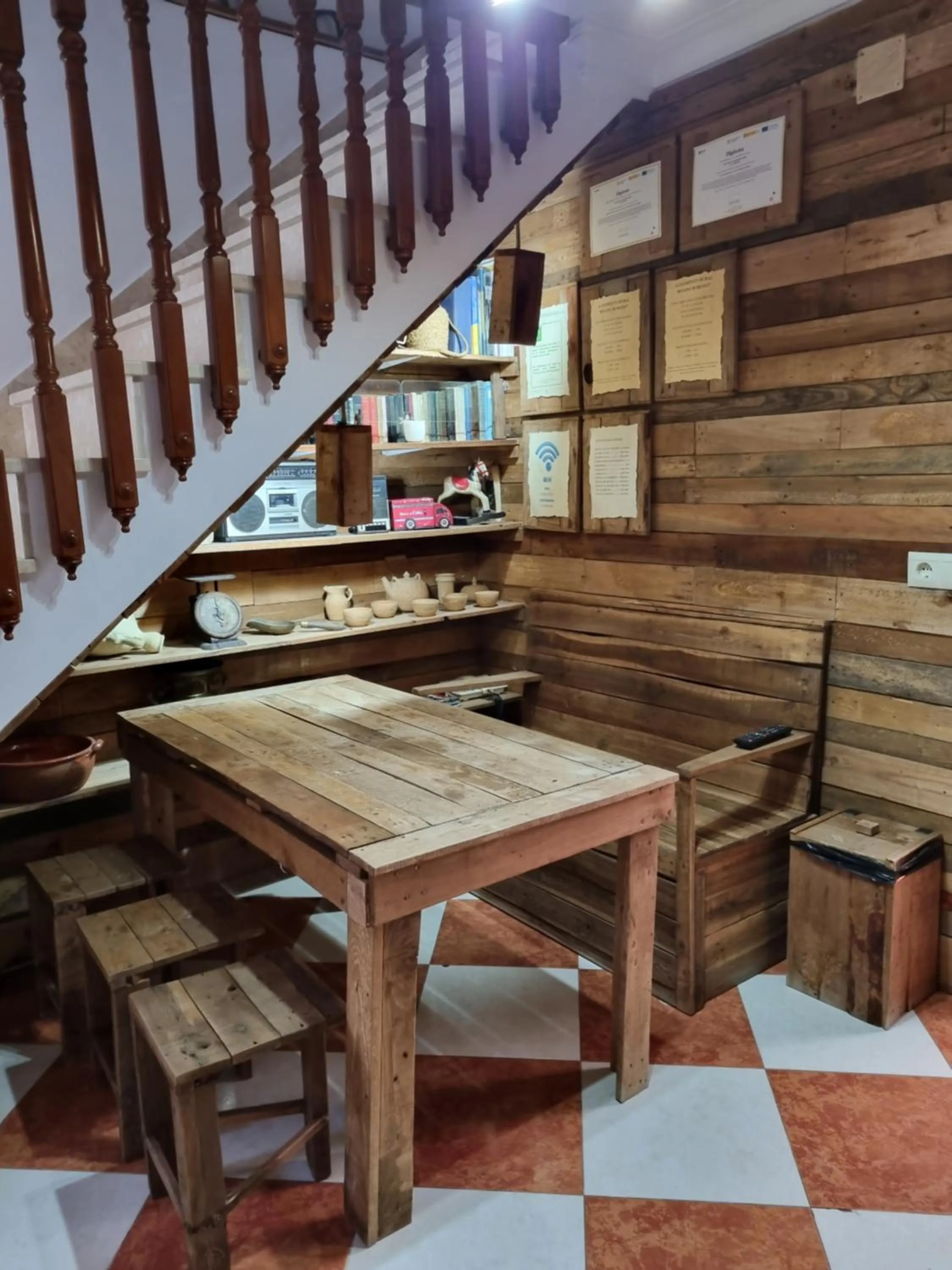 Communal lounge/ TV room in Molino Romano