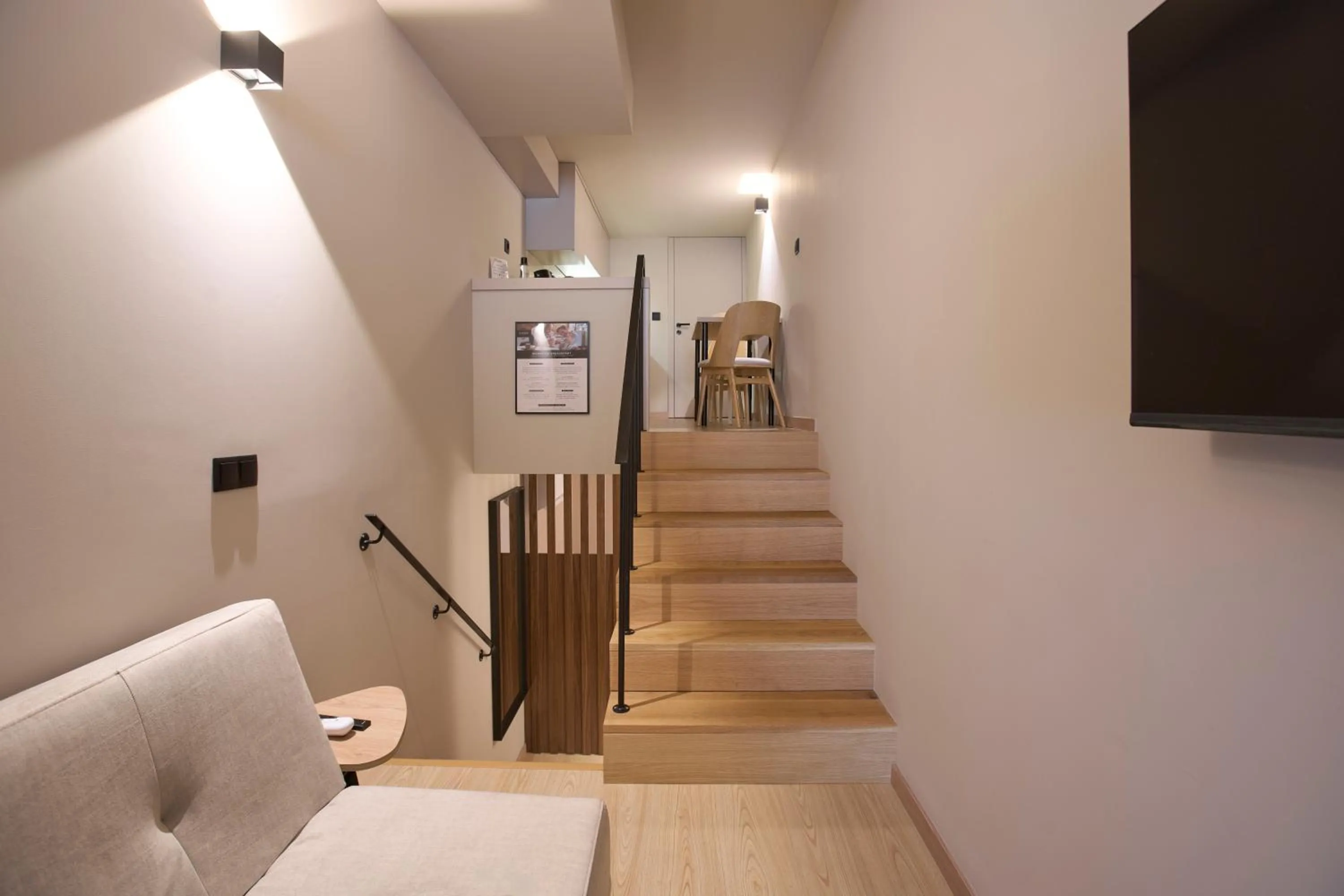 Living room in Signature Apartments Santa Catarina