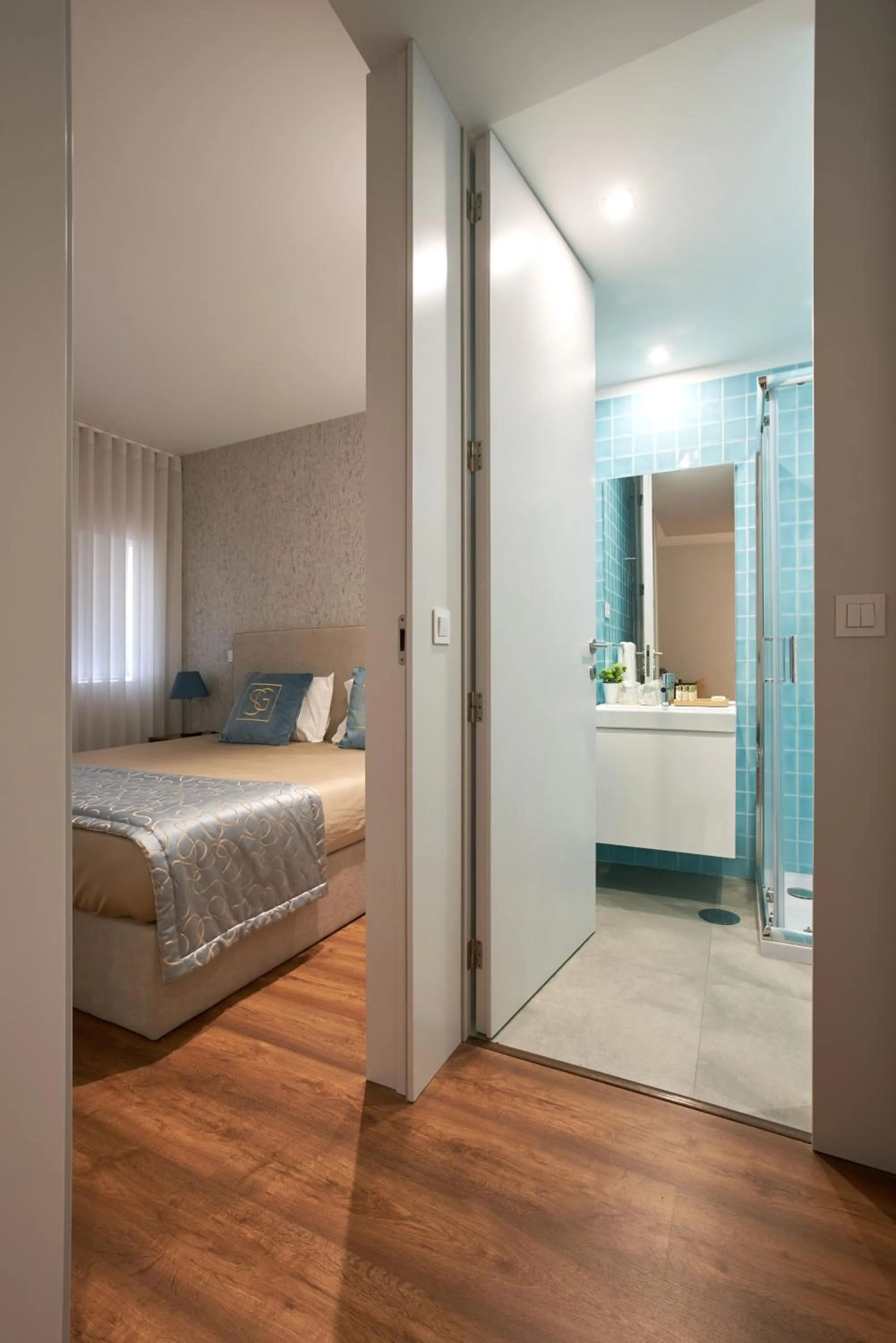 Photo of the whole room, Bed in Signature Apartments Santa Catarina