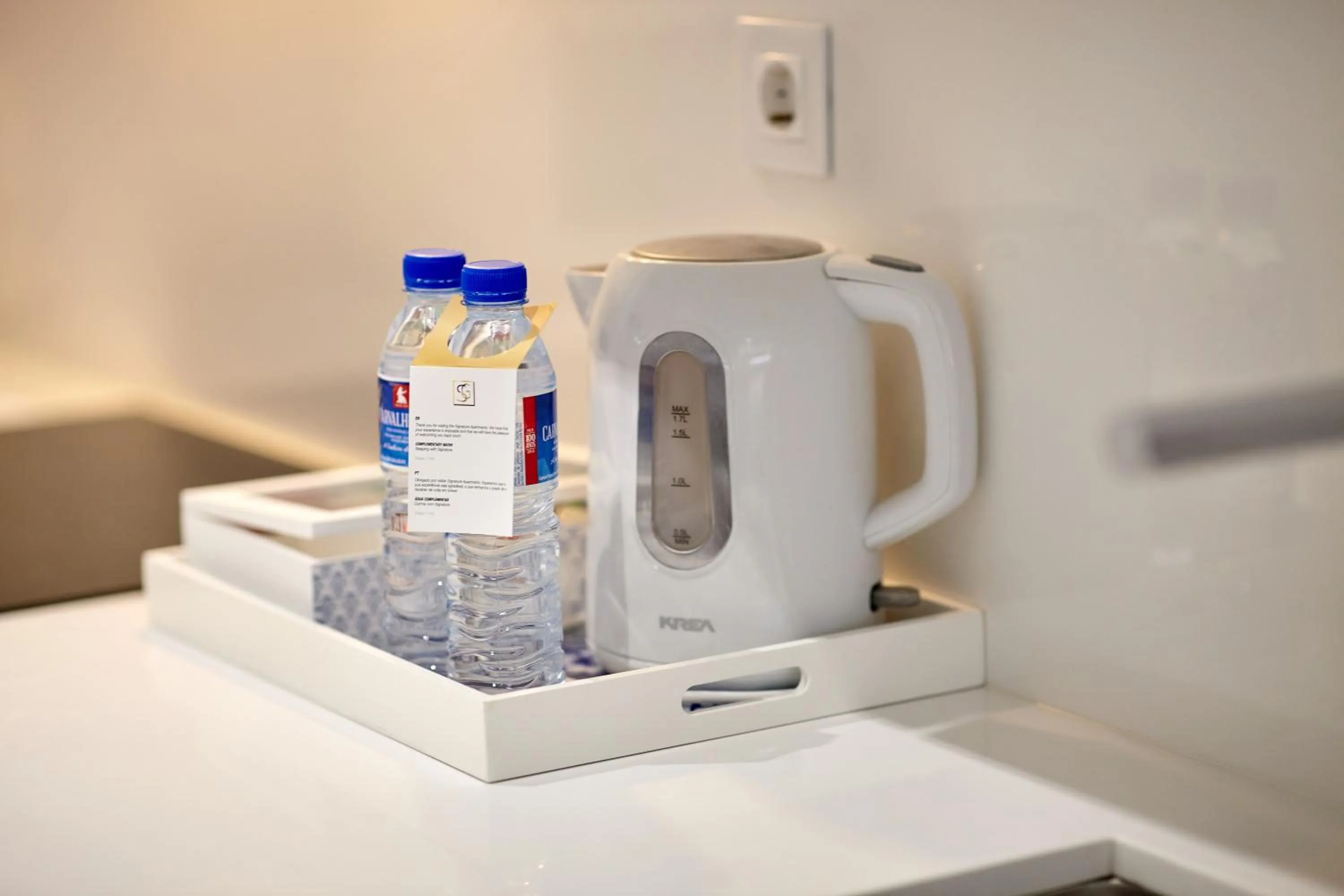 Coffee/tea facilities in Signature Apartments Santa Catarina