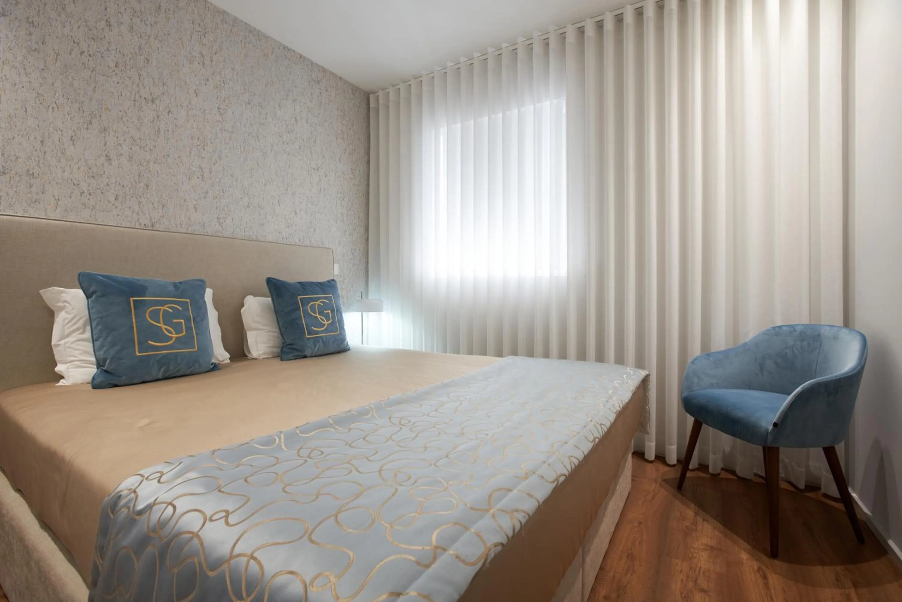 Bedroom, Bed in Signature Apartments Santa Catarina