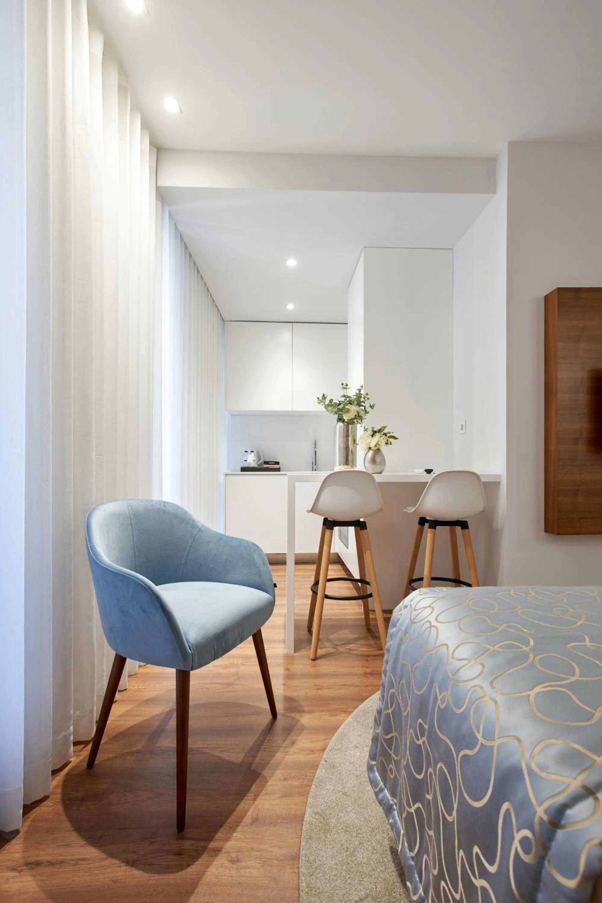 Seating area in Signature Apartments Santa Catarina