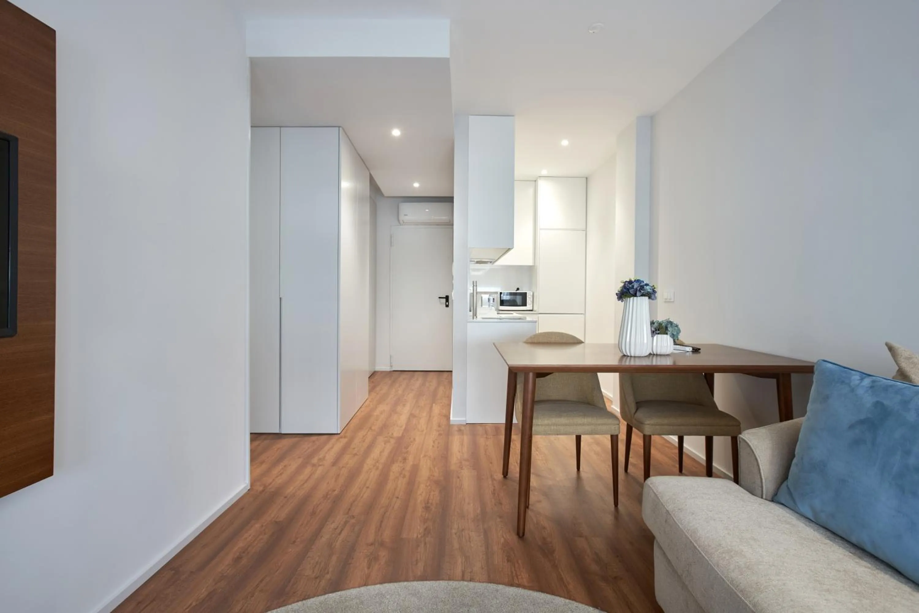 Living room in Signature Apartments Santa Catarina