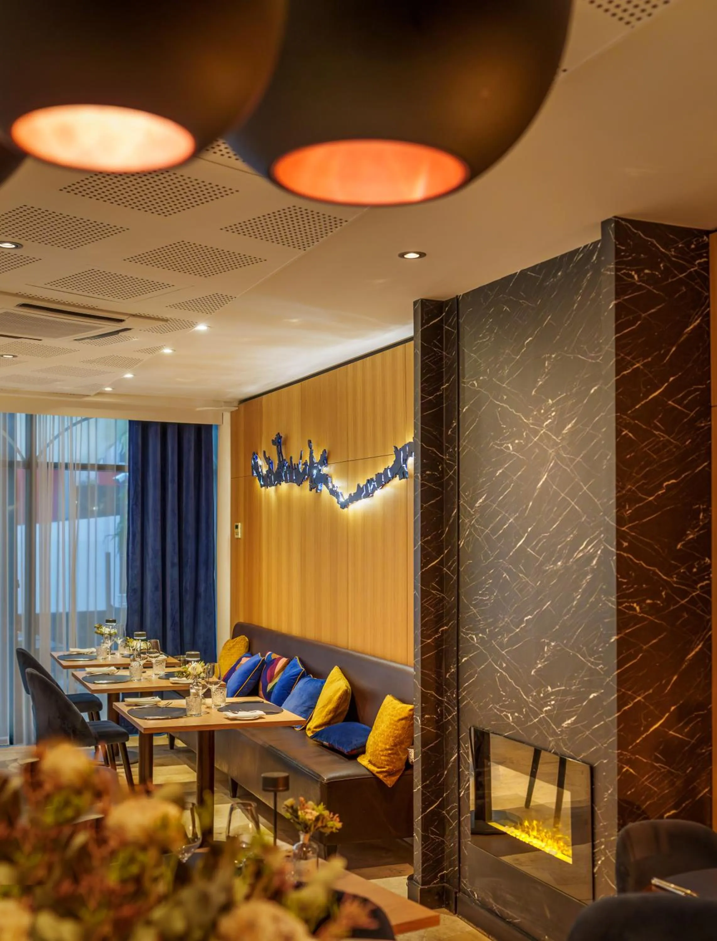 Restaurant/places to eat in Le Richebourg Hôtel, Restaurant & Spa