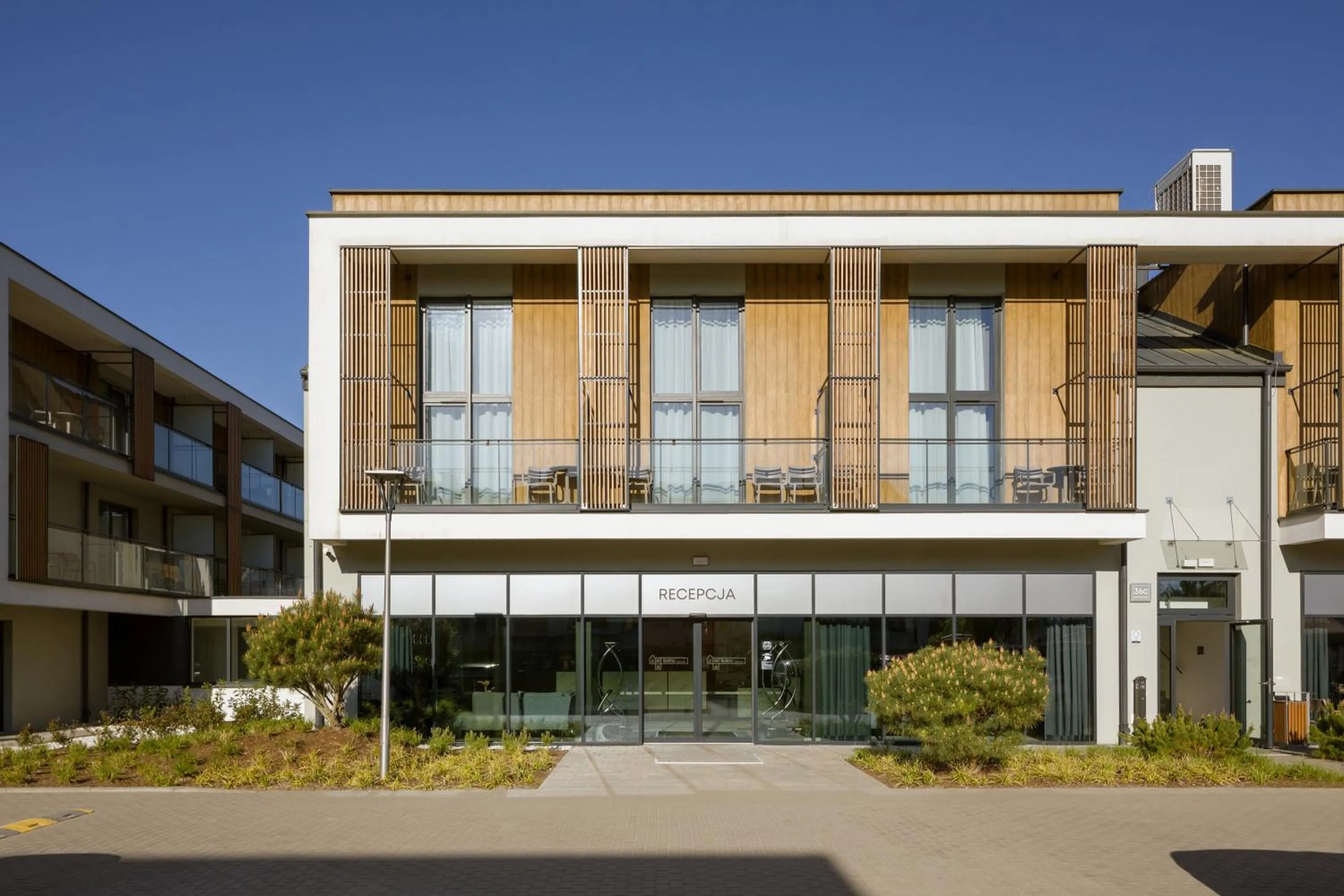 Property building in Hotel Saltic Resort & Spa Grzybowo