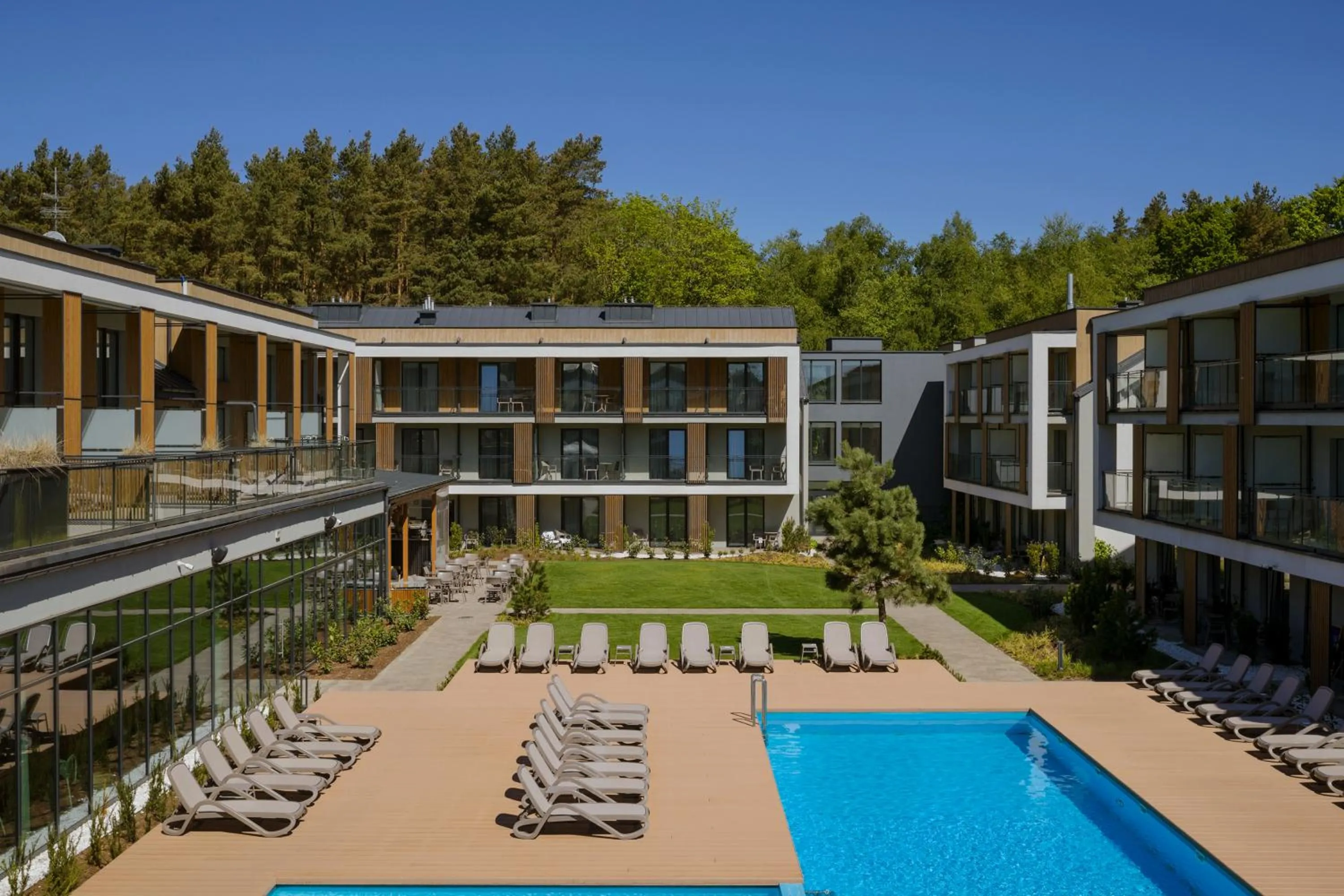 Patio in Hotel Saltic Resort & Spa Grzybowo