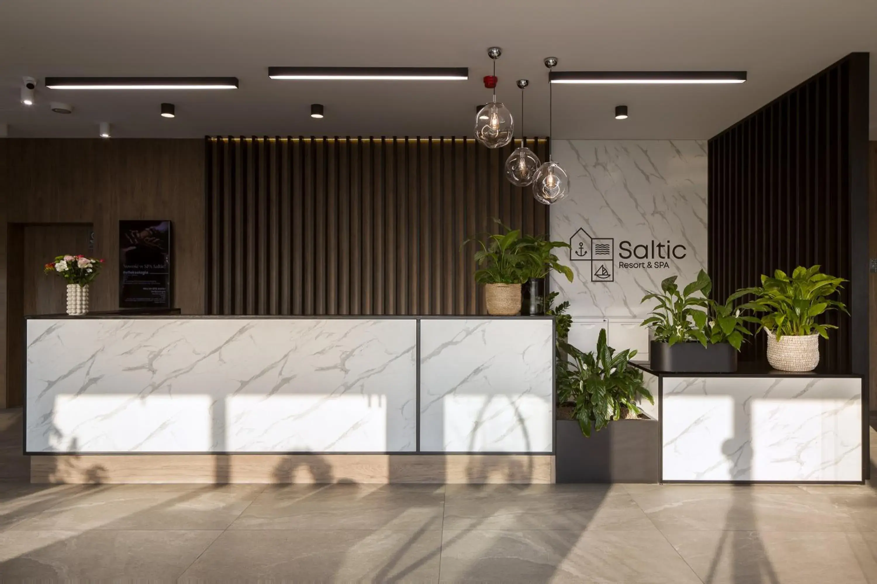 Lobby or reception in Hotel Saltic Resort & Spa Grzybowo Lobby or reception in Hotel Saltic Resort & Spa Grzybowo