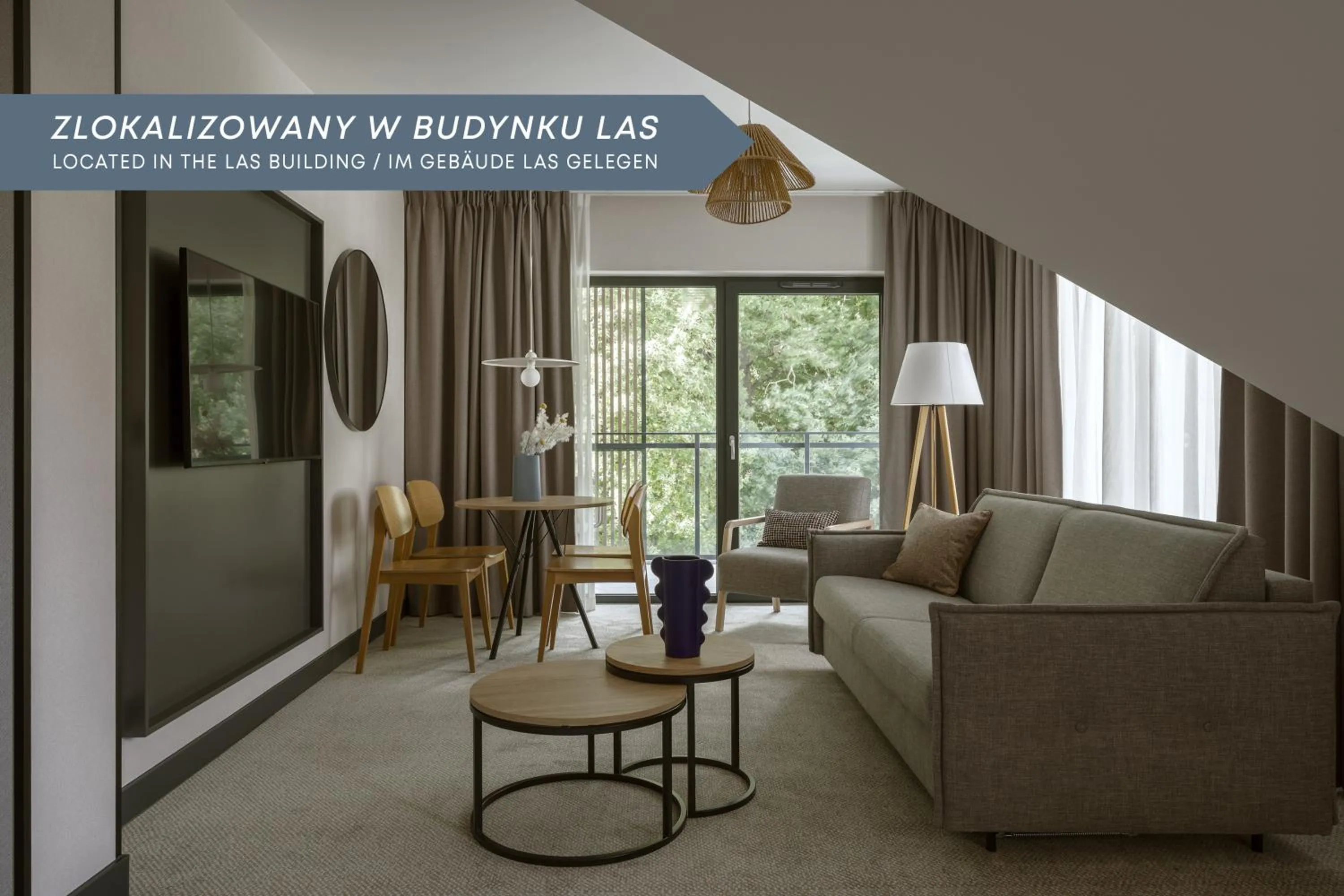 Communal lounge/ TV room in Hotel Saltic Resort & Spa Grzybowo