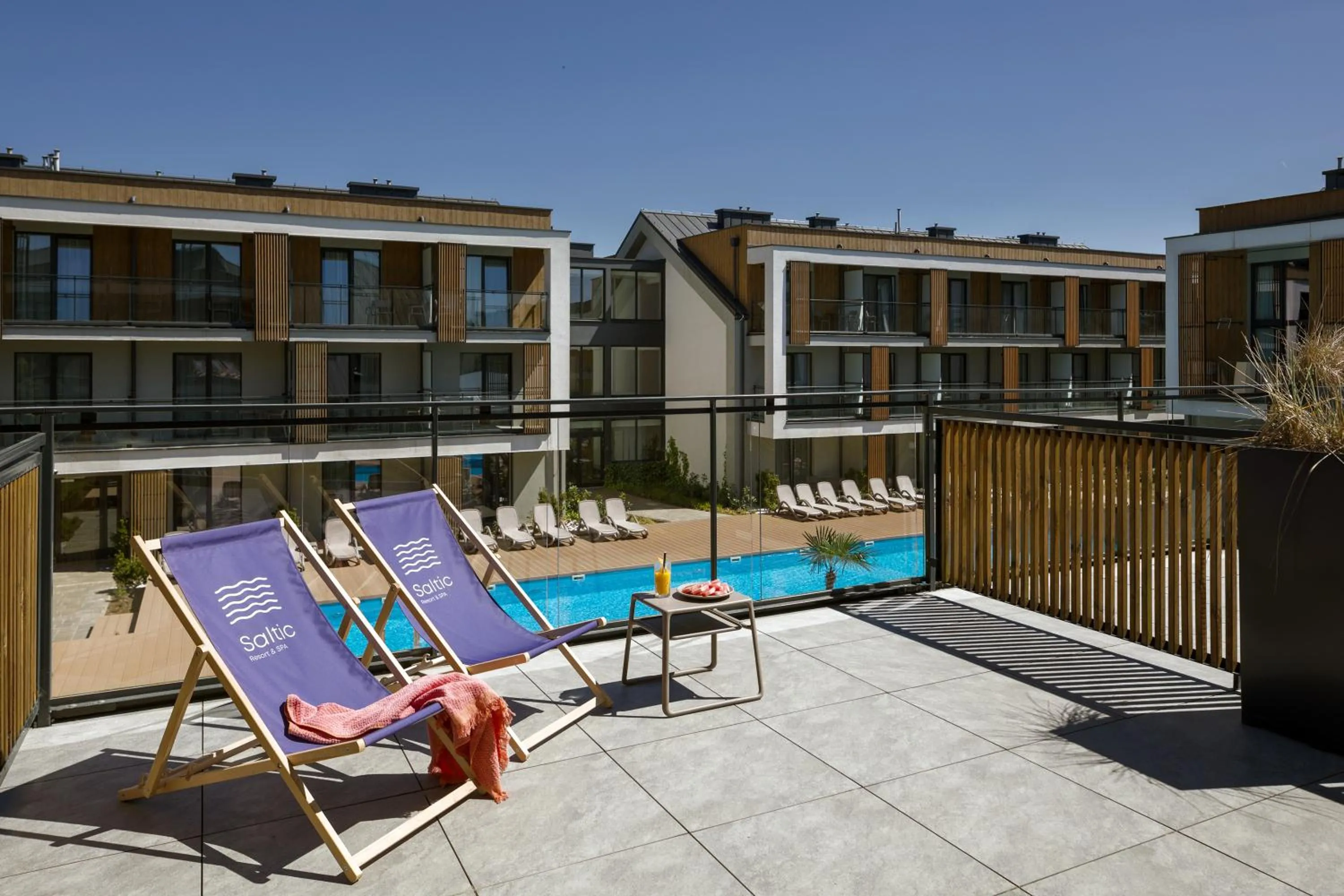 Pool view in Hotel Saltic Resort & Spa Grzybowo