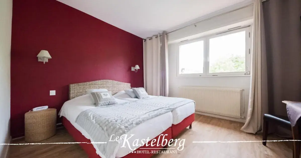Comfort Double Room in Hôtel Restaurant Le Kastelberg, The Originals Boutique Comfort Double Room in Hôtel Restaurant Le Kastelberg, The Originals Boutique
