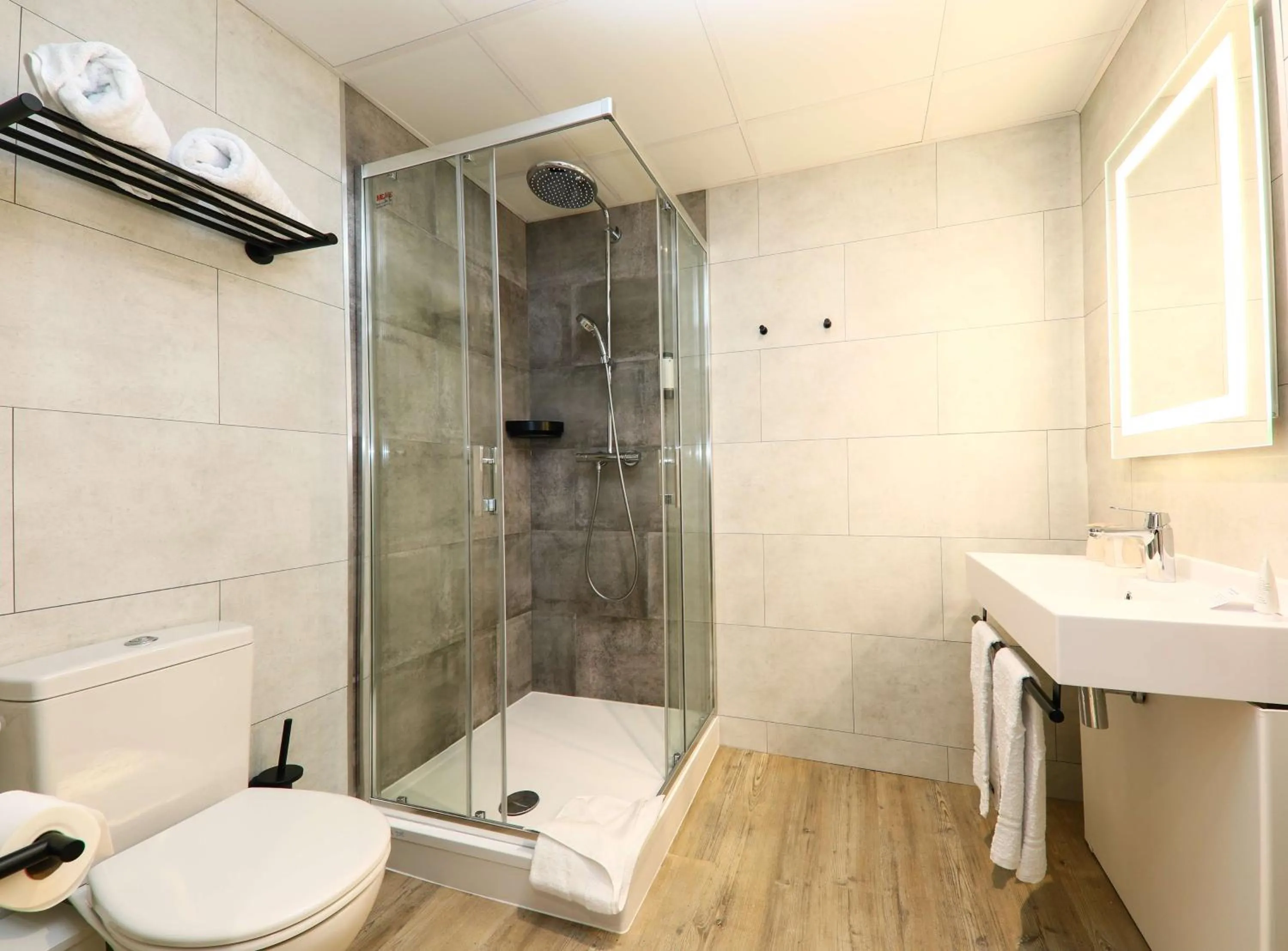 Bathroom in Best Western Mulhouse Salvator Centre
