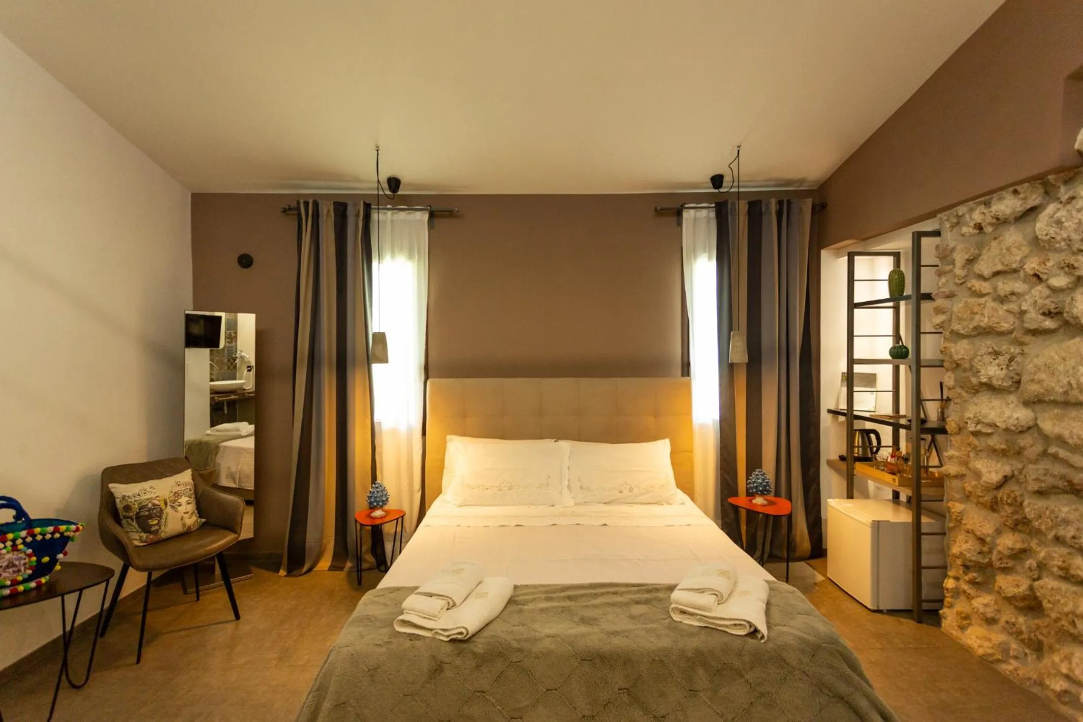 Bedroom, Bed in Oikos in Terre di Zaccanello