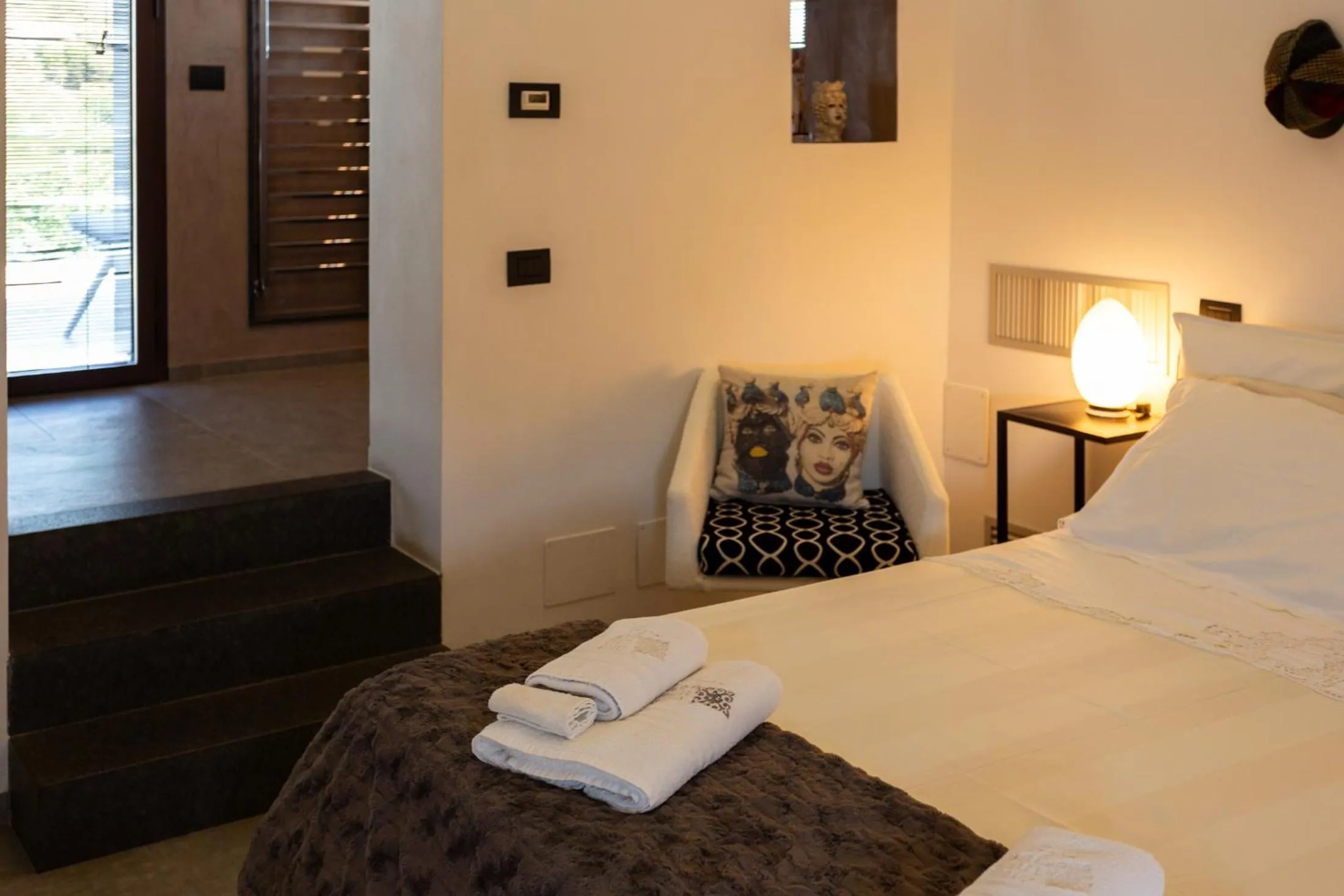 Bedroom, Bed in Oikos in Terre di Zaccanello