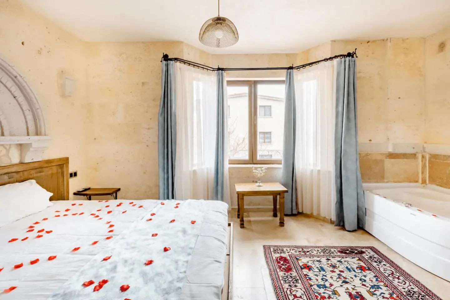 Bed in Castle Panorama House