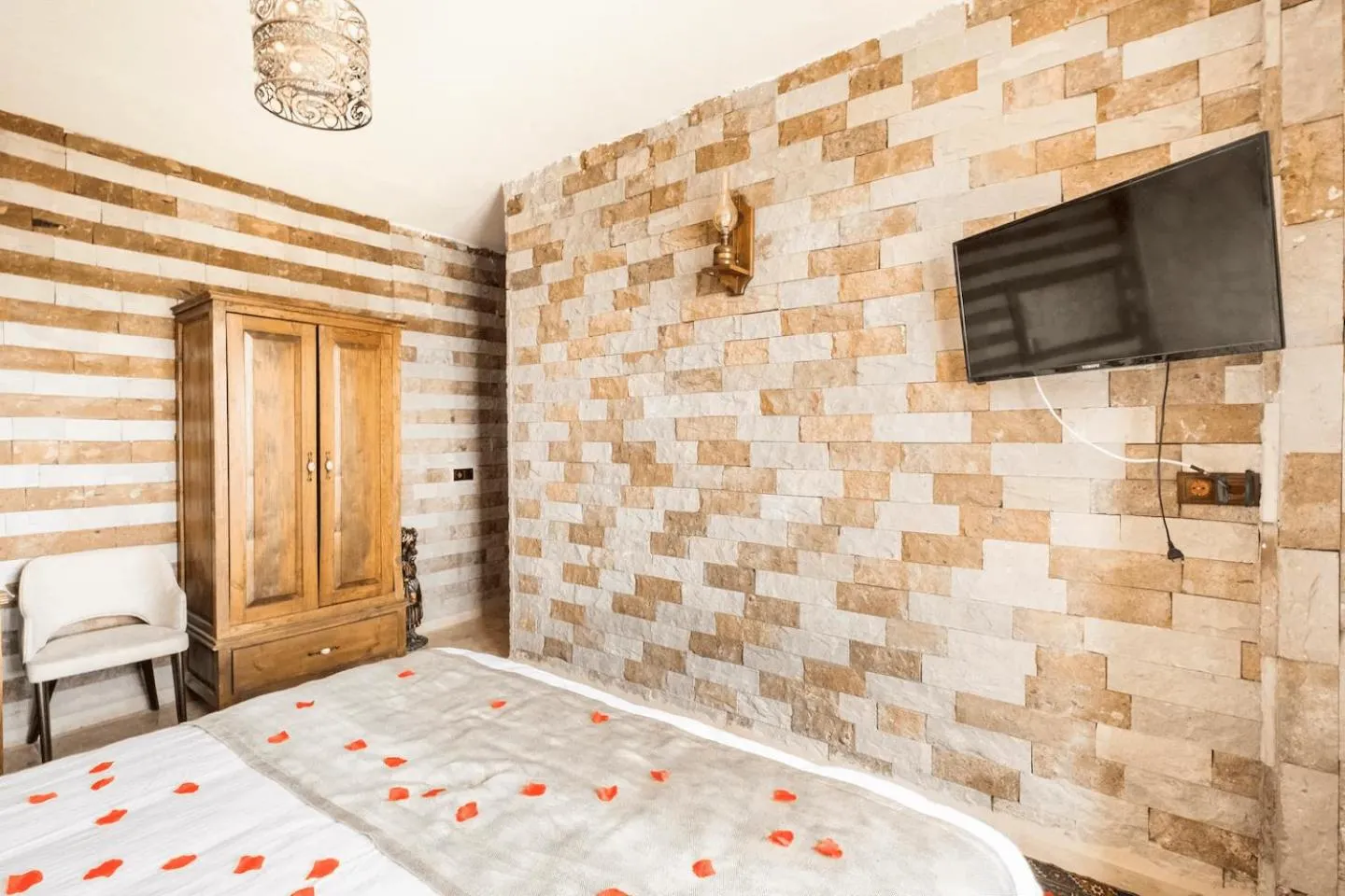 Bed in Castle Panorama House