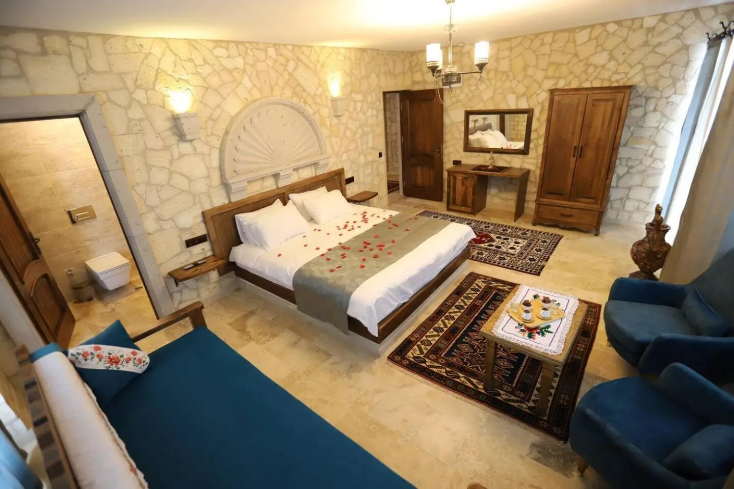 Bed in Castle Panorama House