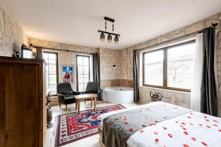 Bed in Castle Panorama House