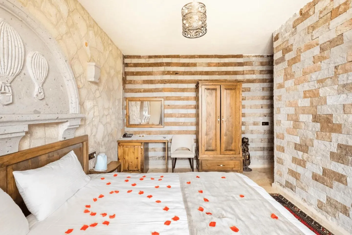 Bed in Castle Panorama House