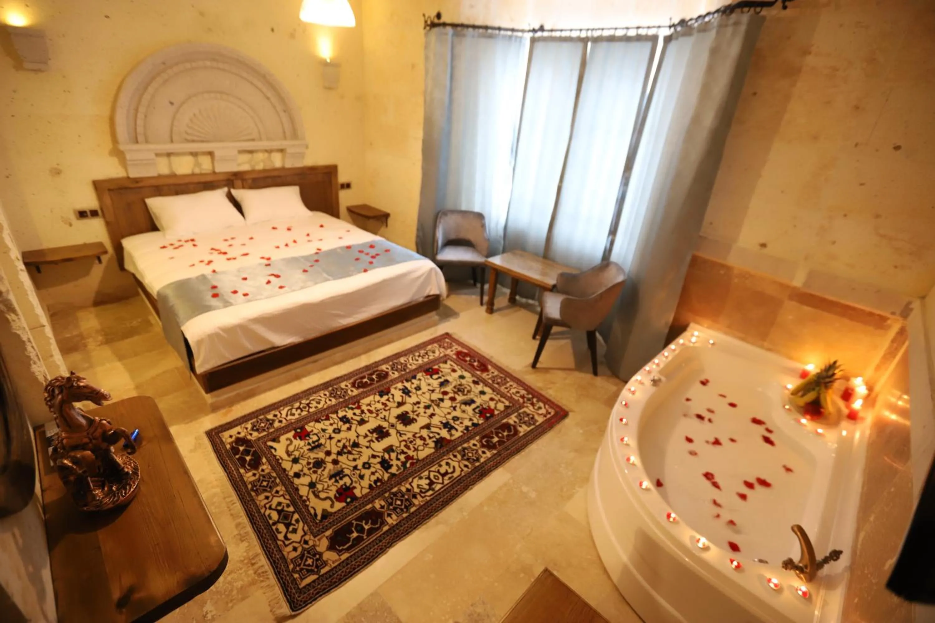 Bed in Castle Panorama House