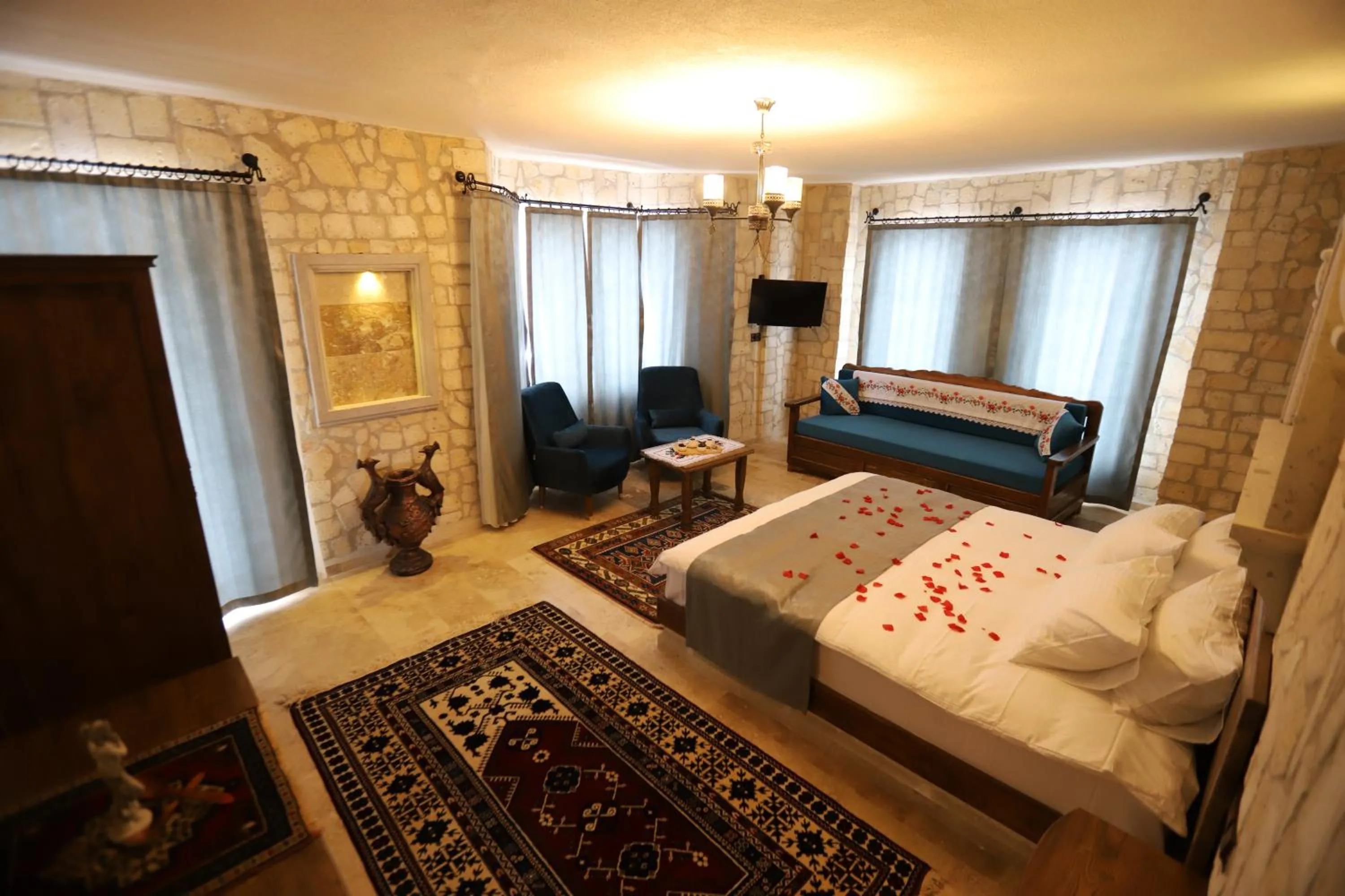 Bed in Castle Panorama House