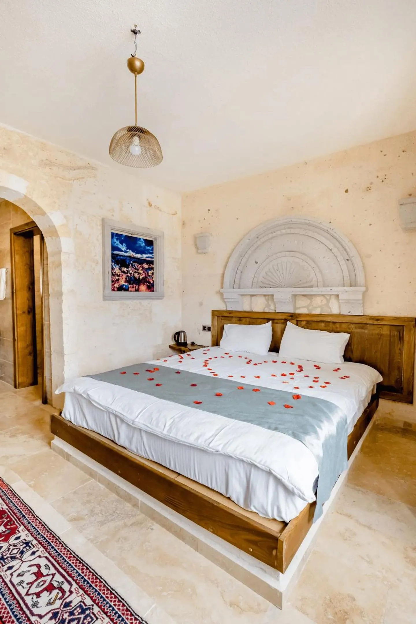 Bed in Castle Panorama House