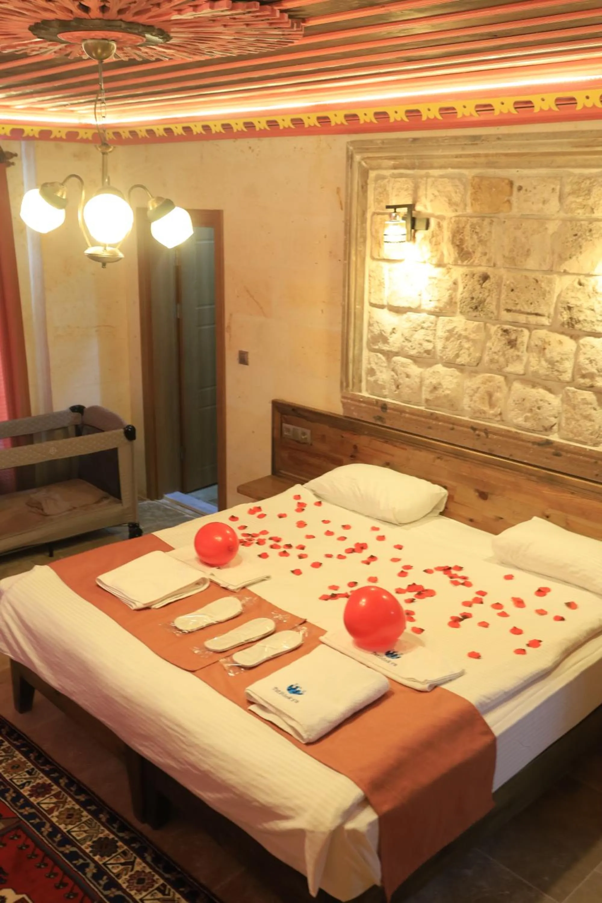 Bed in Castle Panorama House