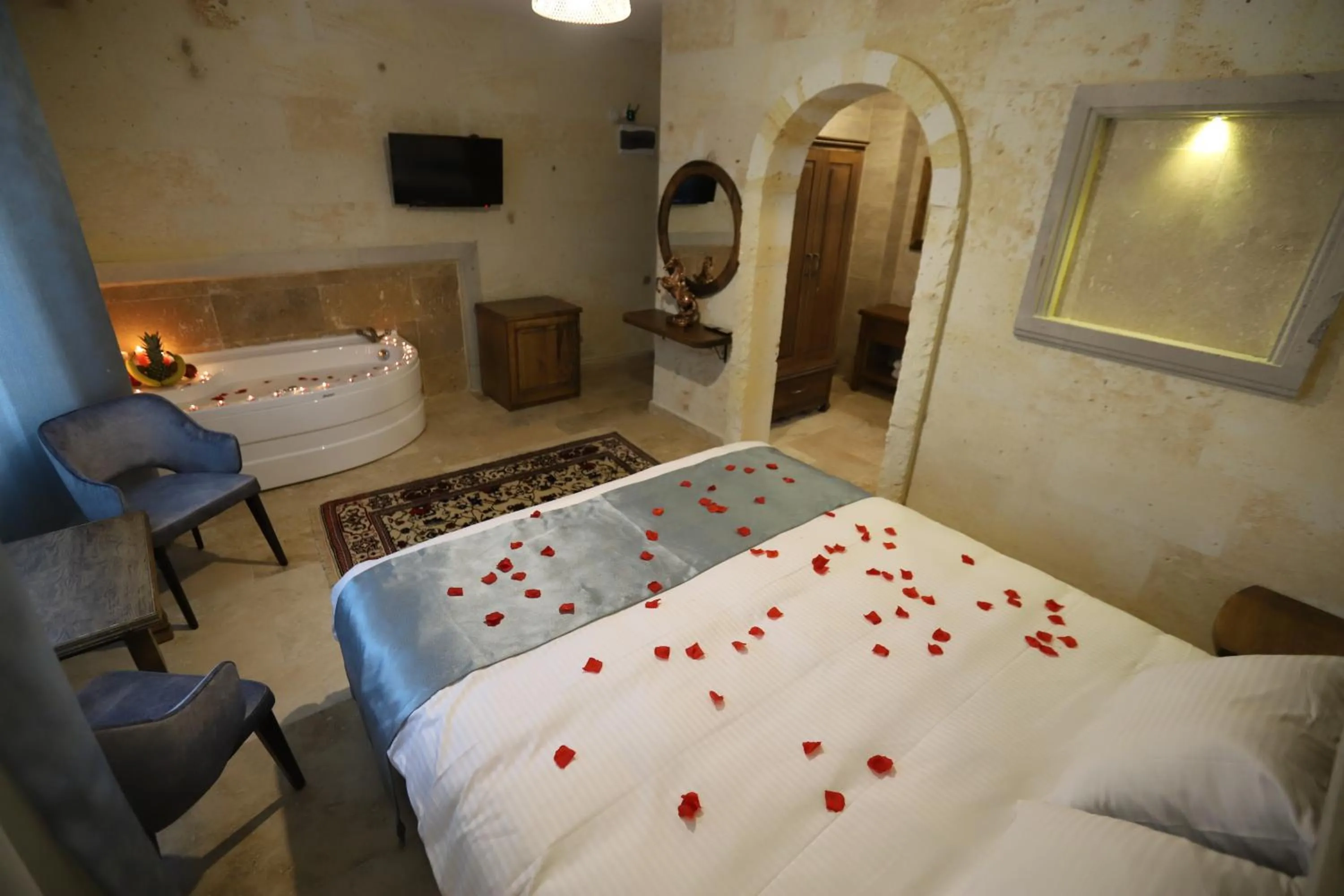 Bed in Castle Panorama House
