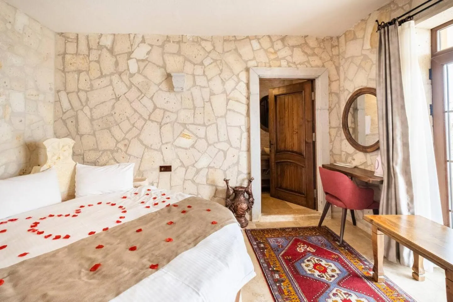 Bed in Castle Panorama House