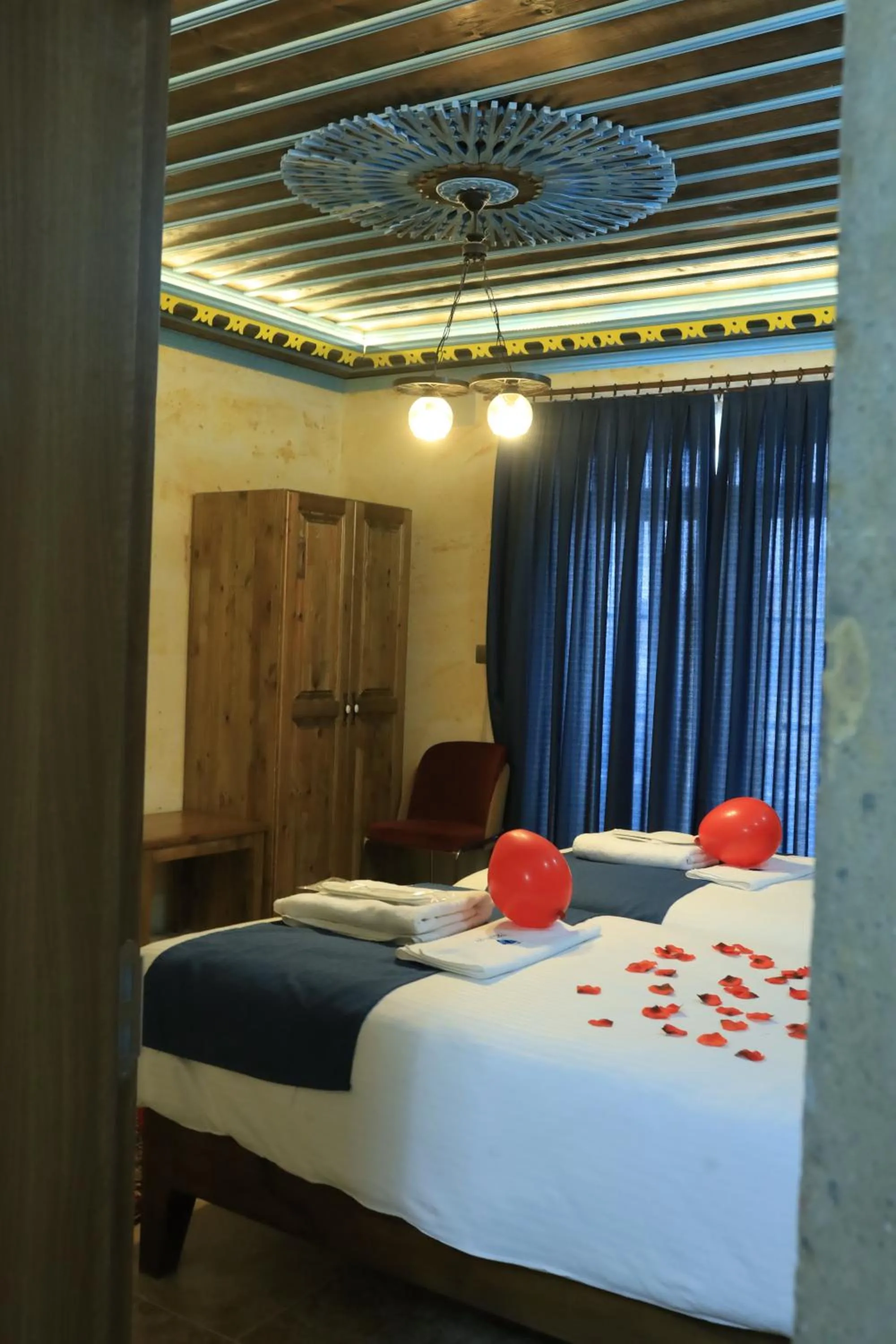 Bed in Castle Panorama House