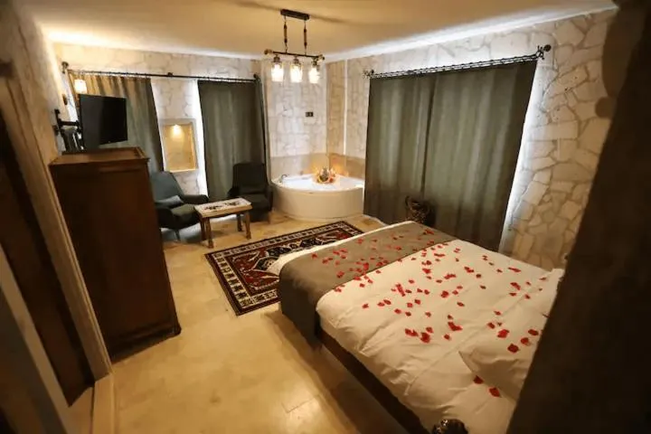 Bed in Castle Panorama House