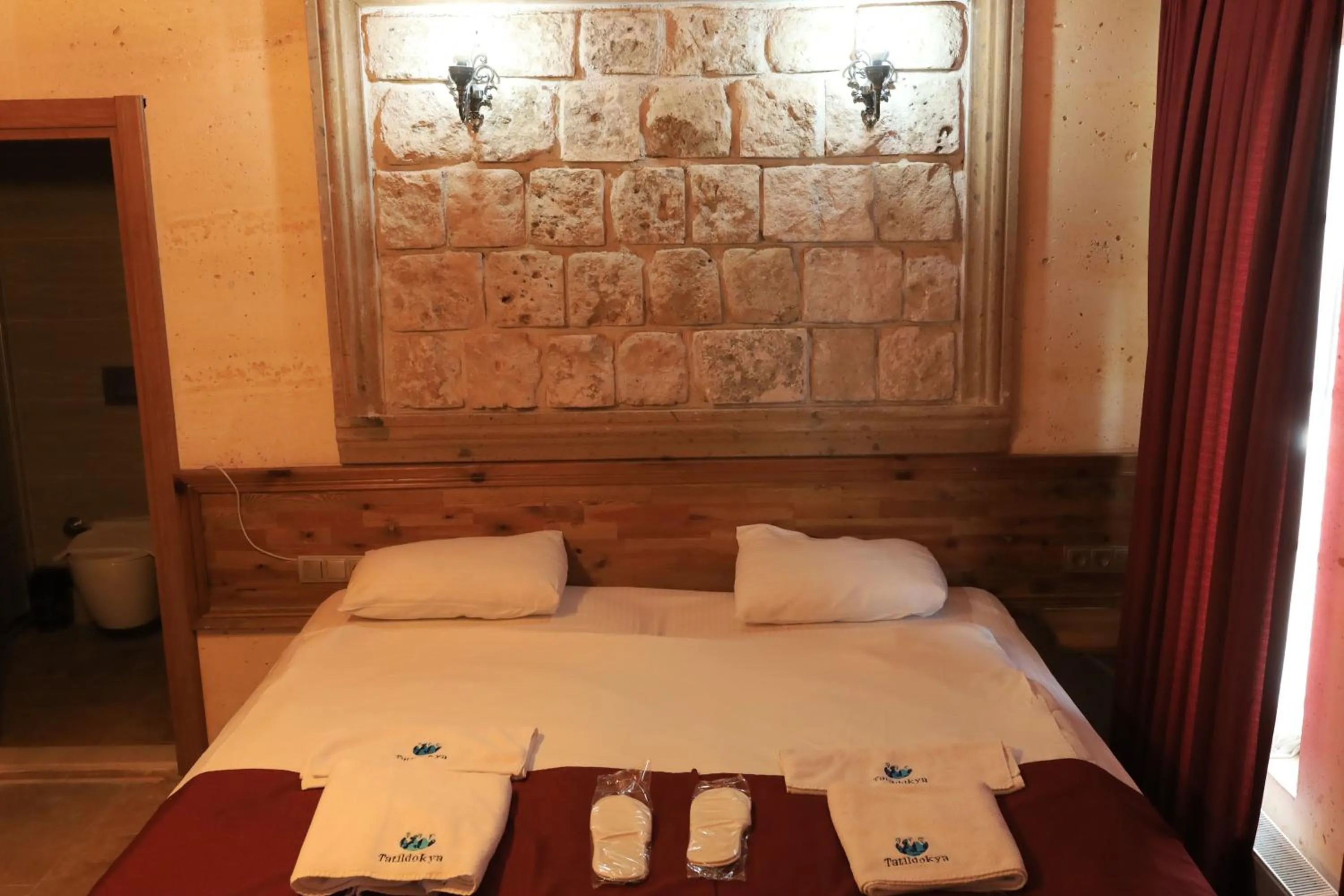 Bed in Castle Panorama House