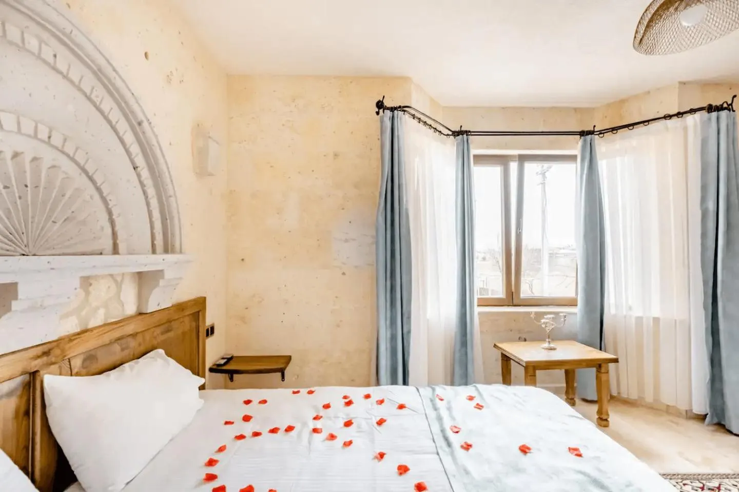 Bed in Castle Panorama House