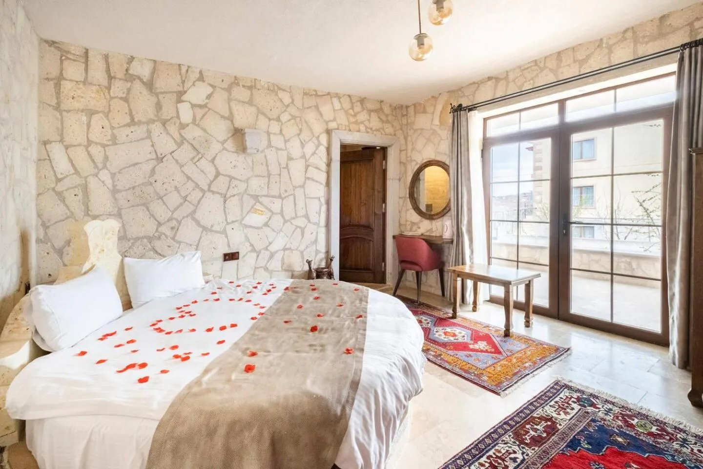 Bed in Castle Panorama House