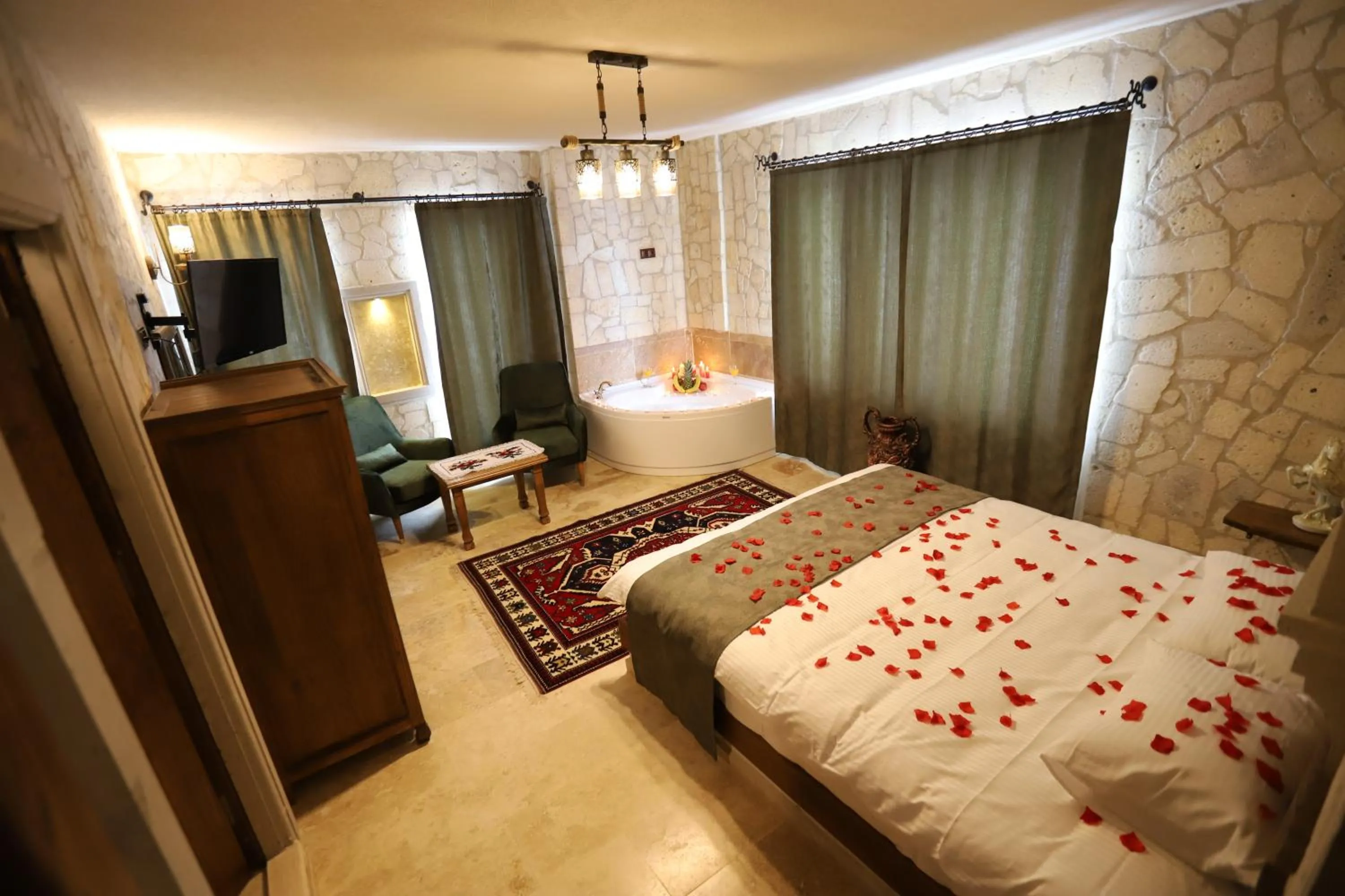 Bed in Castle Panorama House