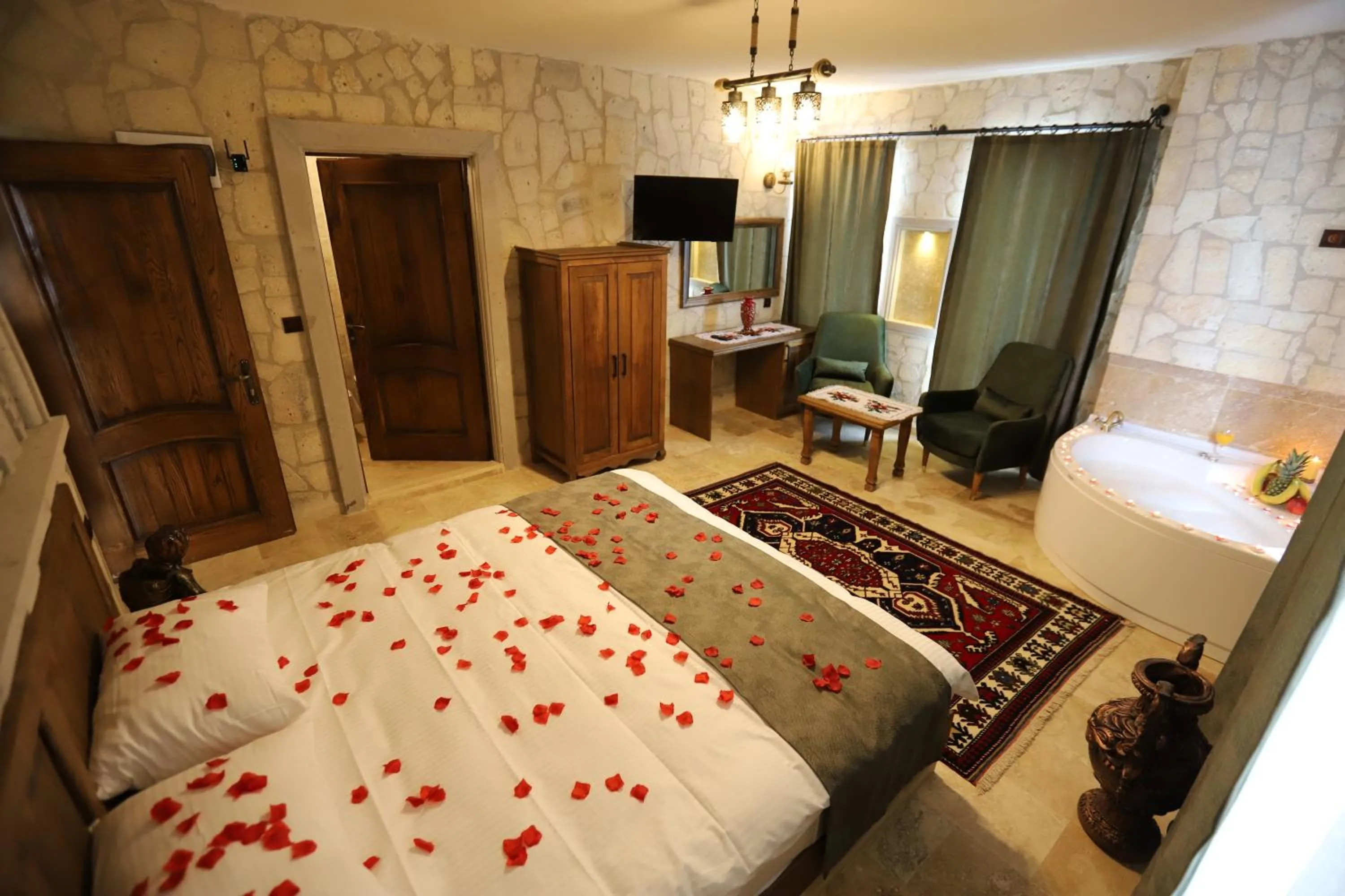 Bed in Castle Panorama House