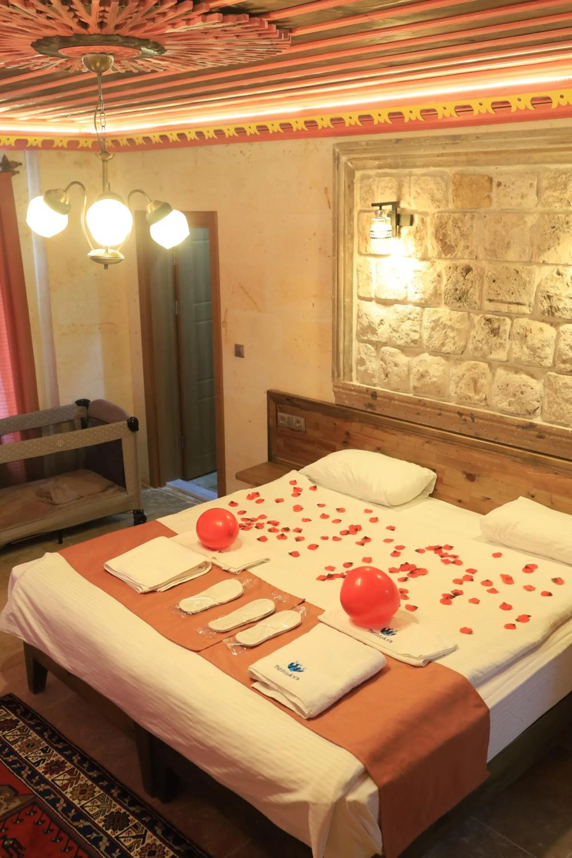 Bed in Castle Panorama House