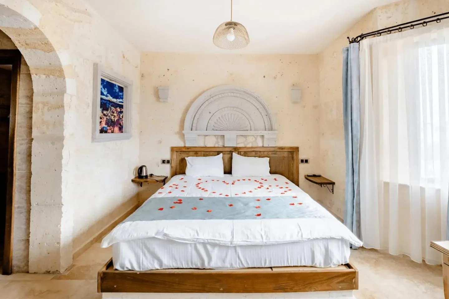 Bed in Castle Panorama House