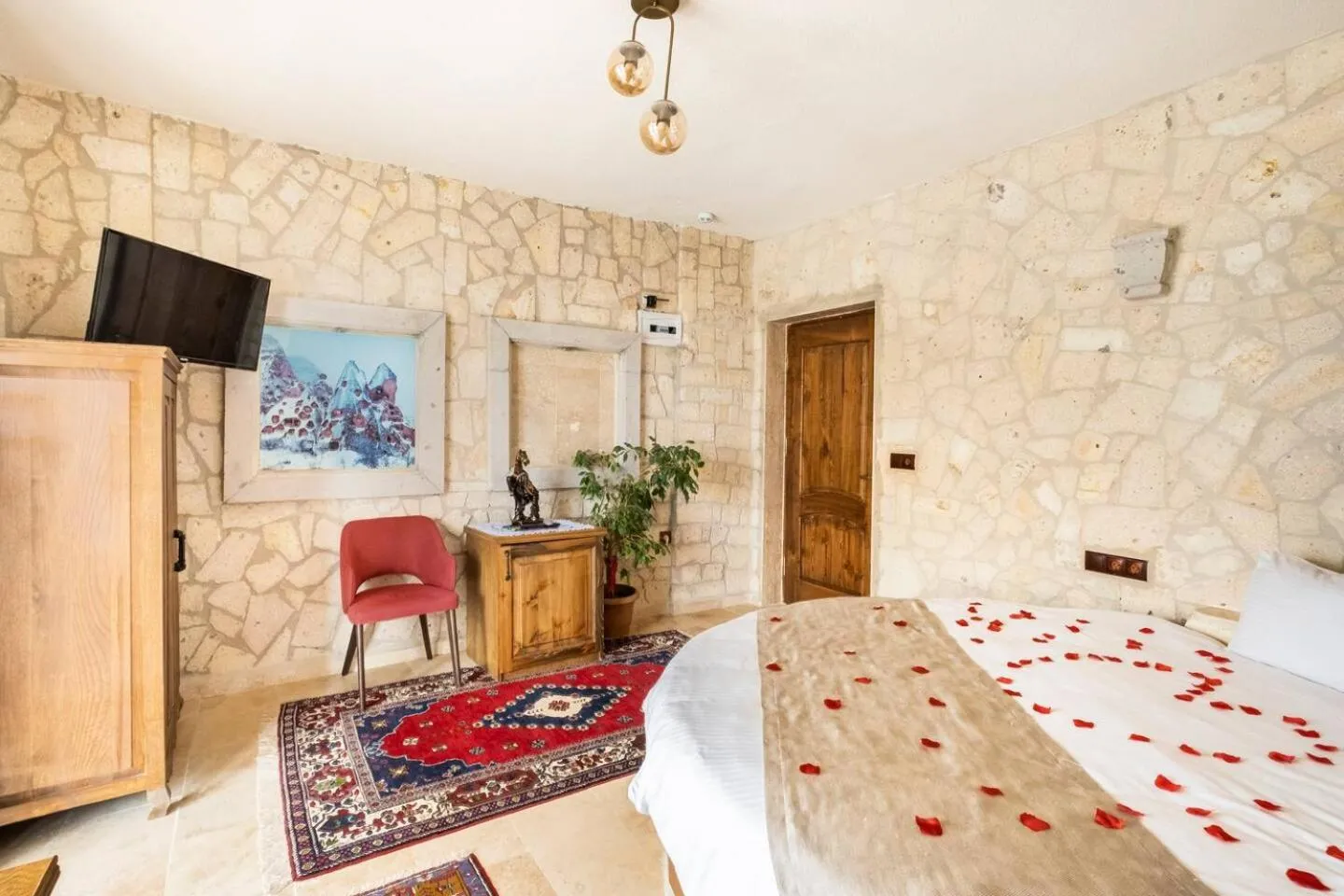 Bed in Castle Panorama House