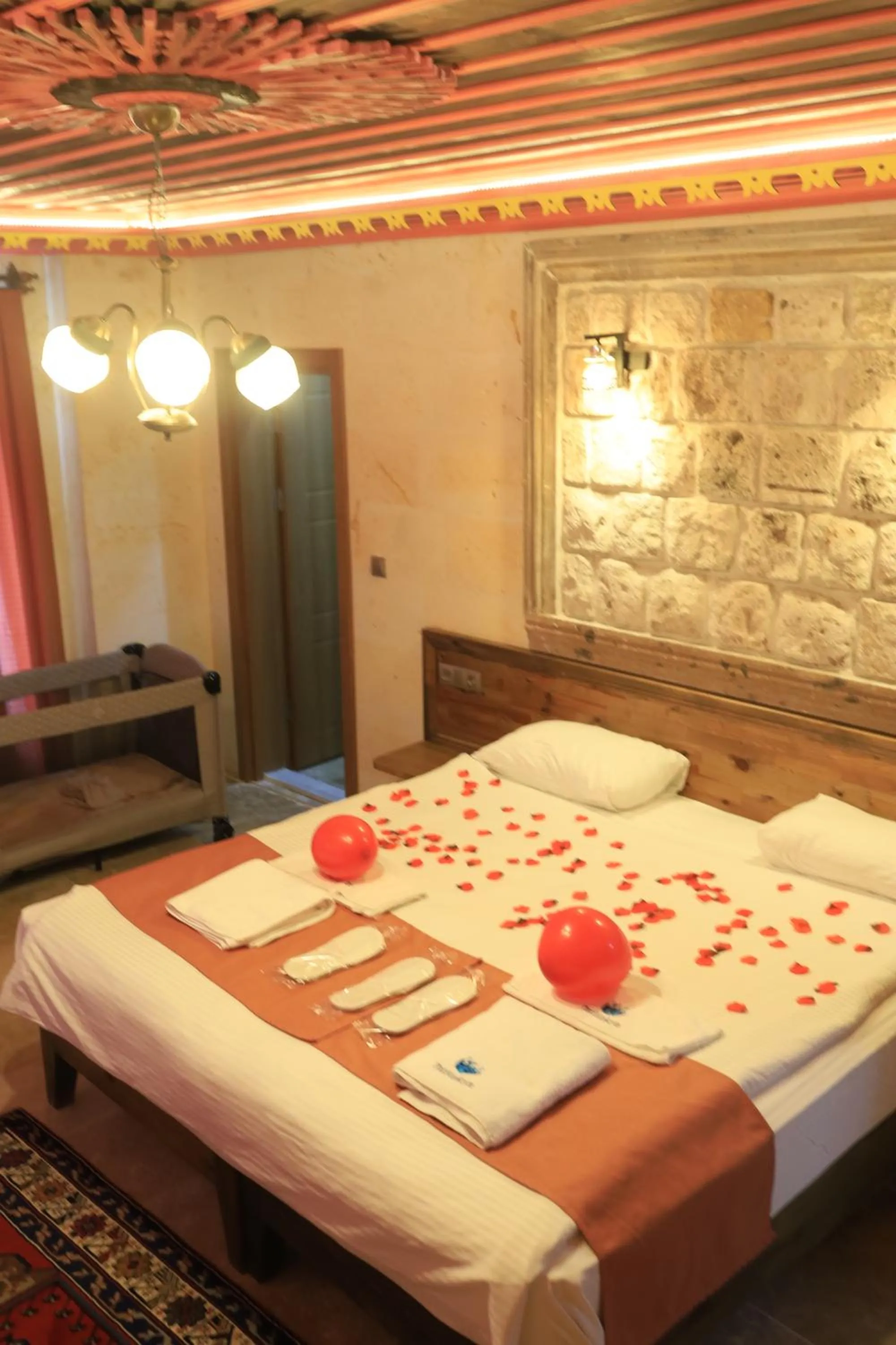 Bed in Castle Panorama House