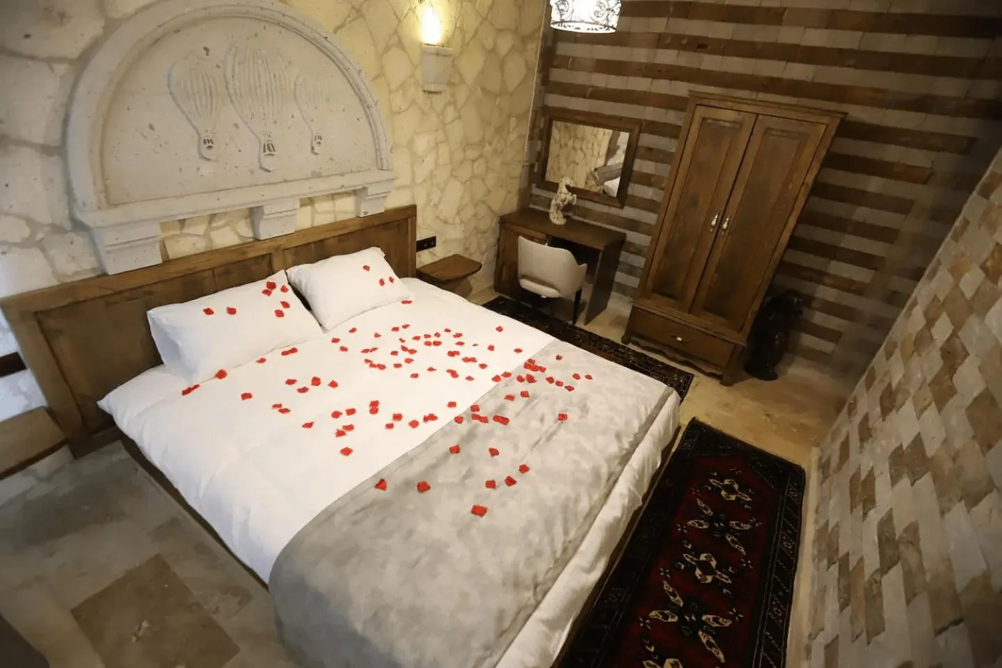 Bed in Castle Panorama House