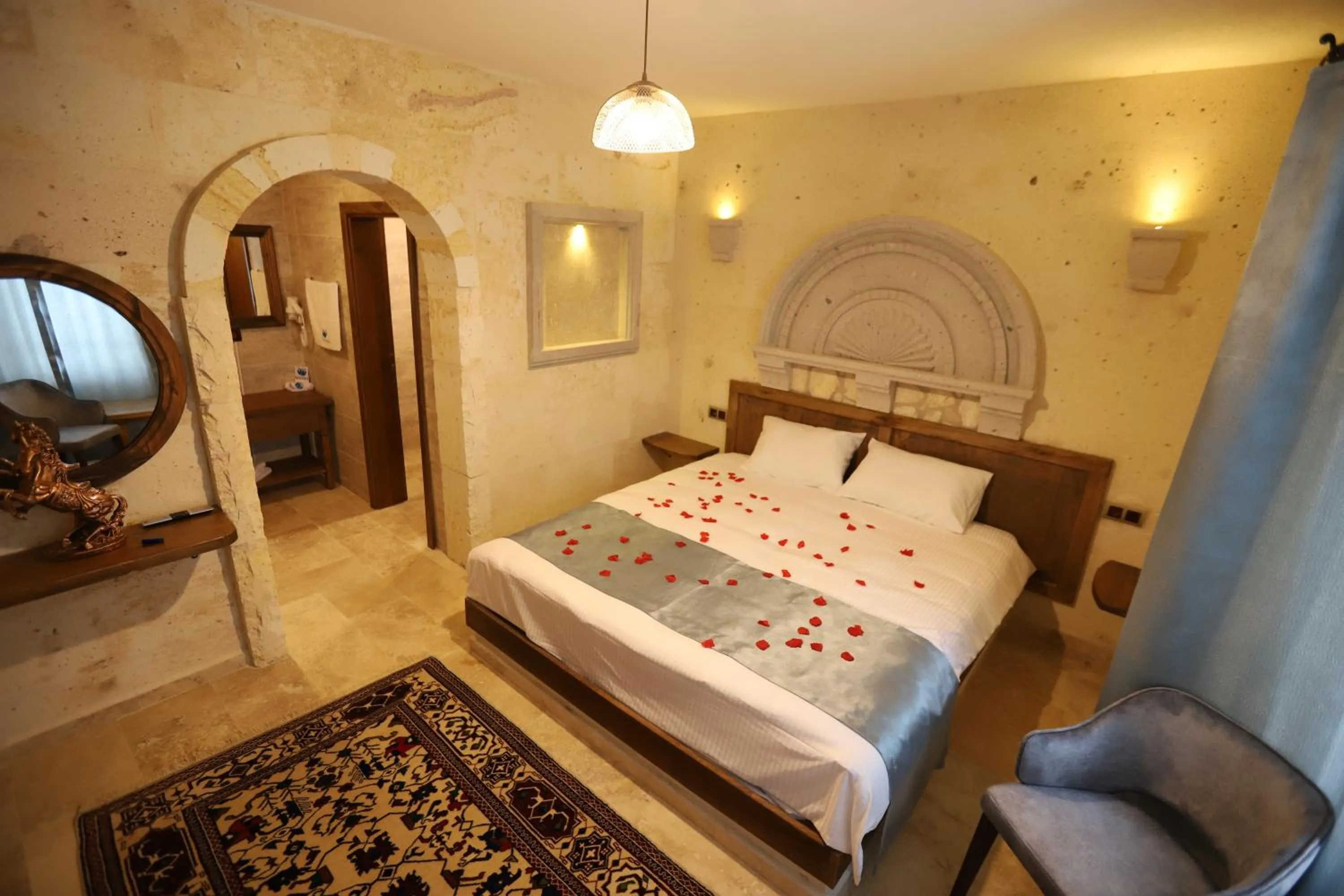 Bed in Castle Panorama House