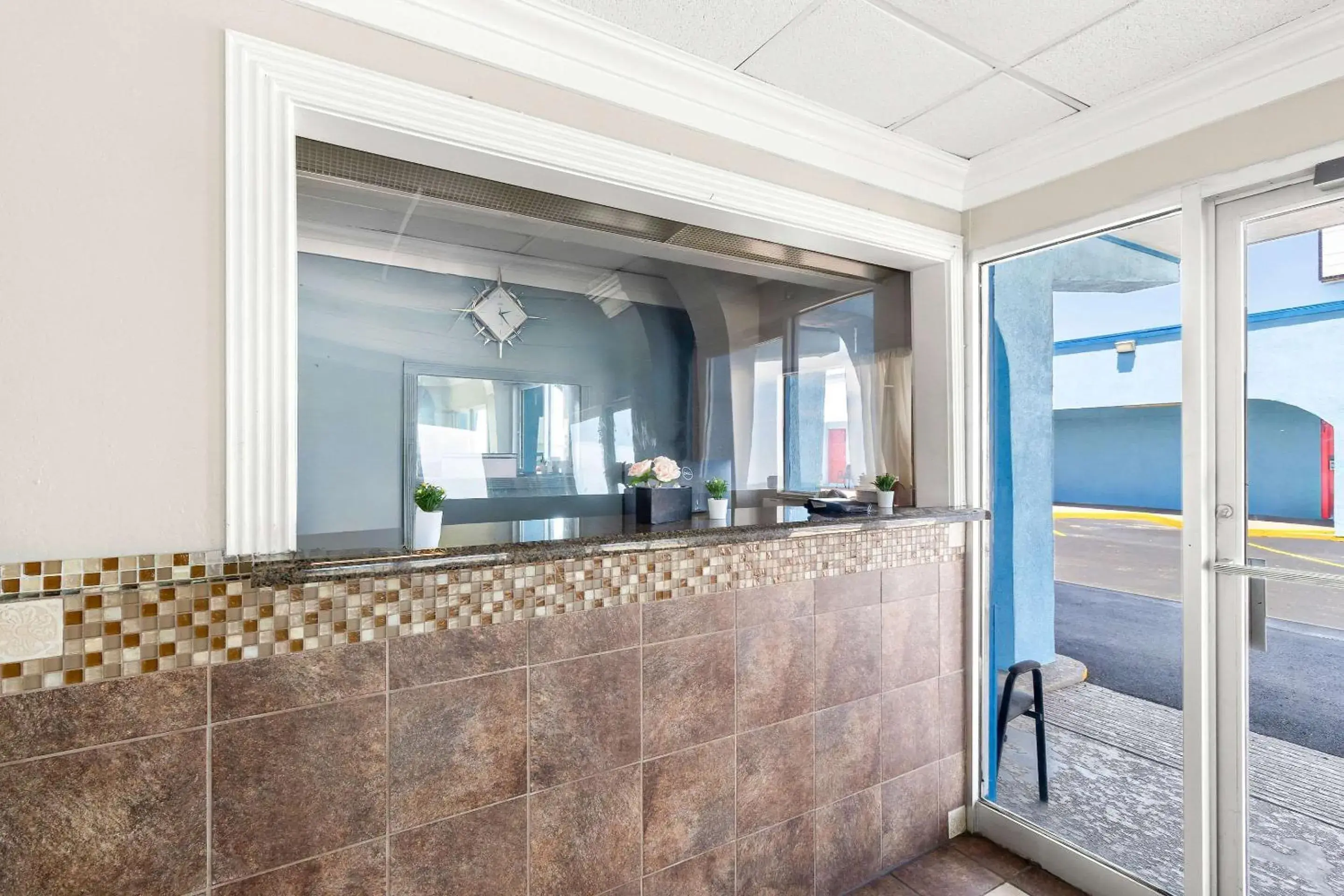 Lobby or reception in Knights Inn Galveston Lobby or reception in Knights Inn Galveston