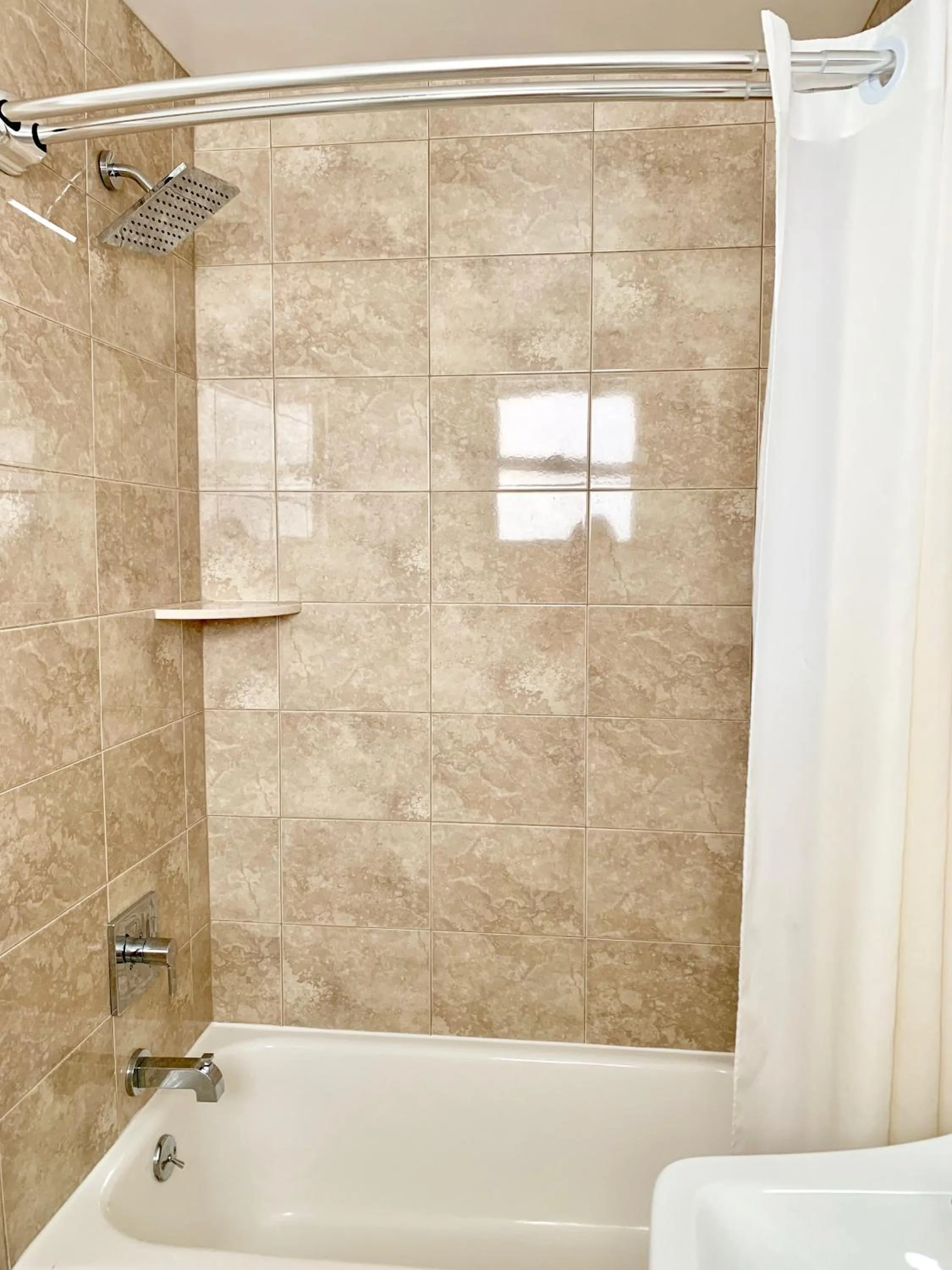 Shower in White Caps Motel