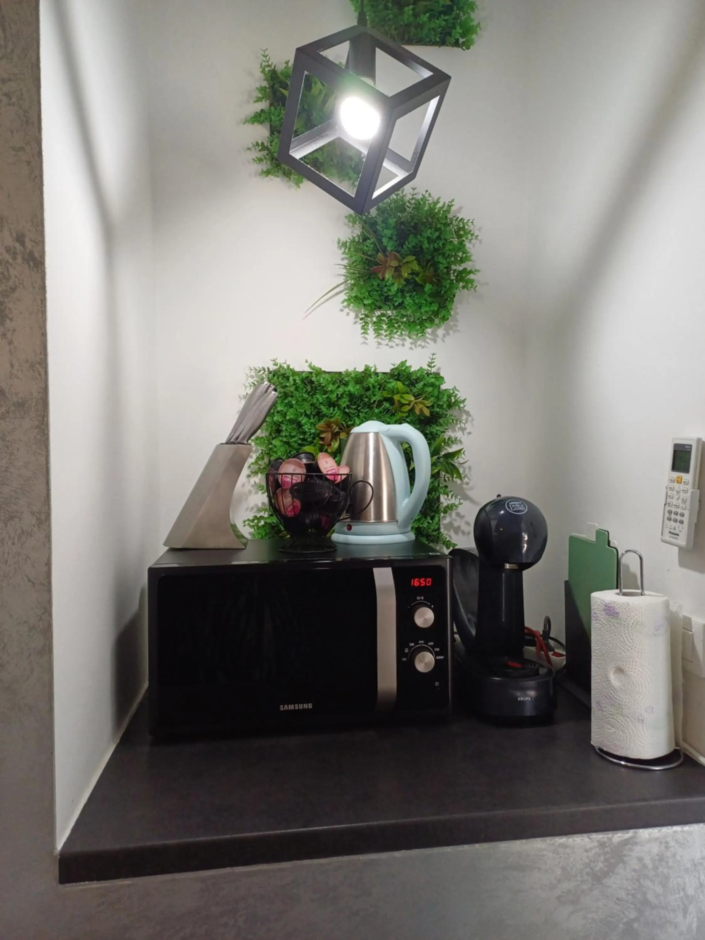 Coffee/tea facilities in Apartments Mak & Lux - sea & sunset top view