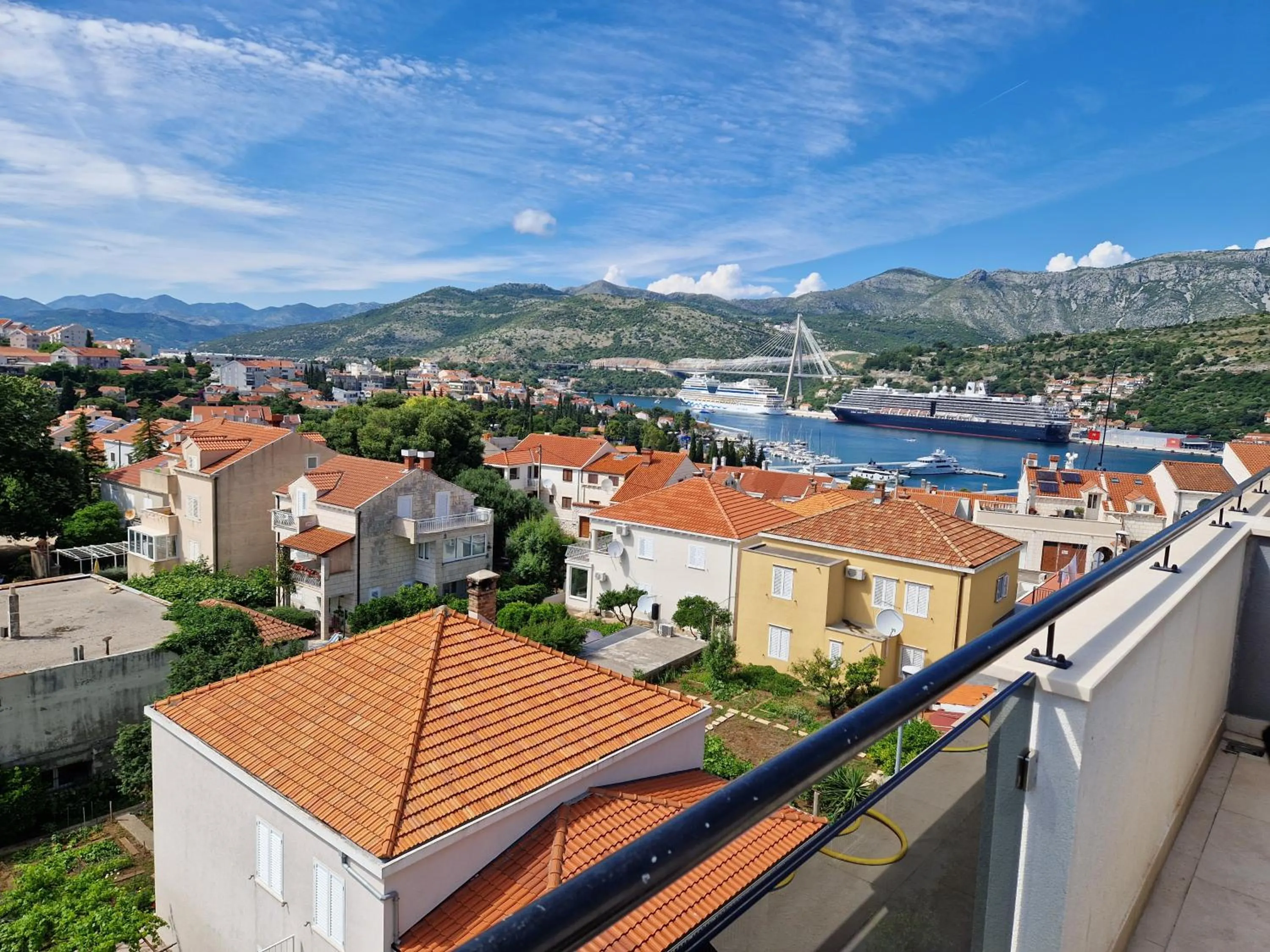 Sea view in Apartments Mak & Lux - sea & sunset top view