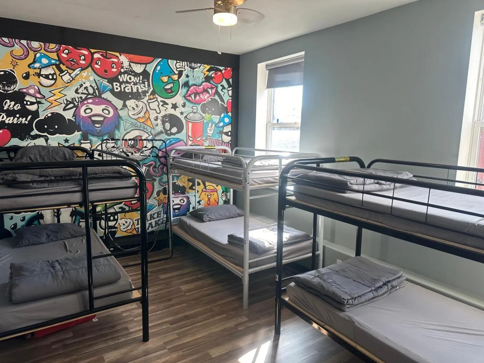 Bed in Palmerston Hotel