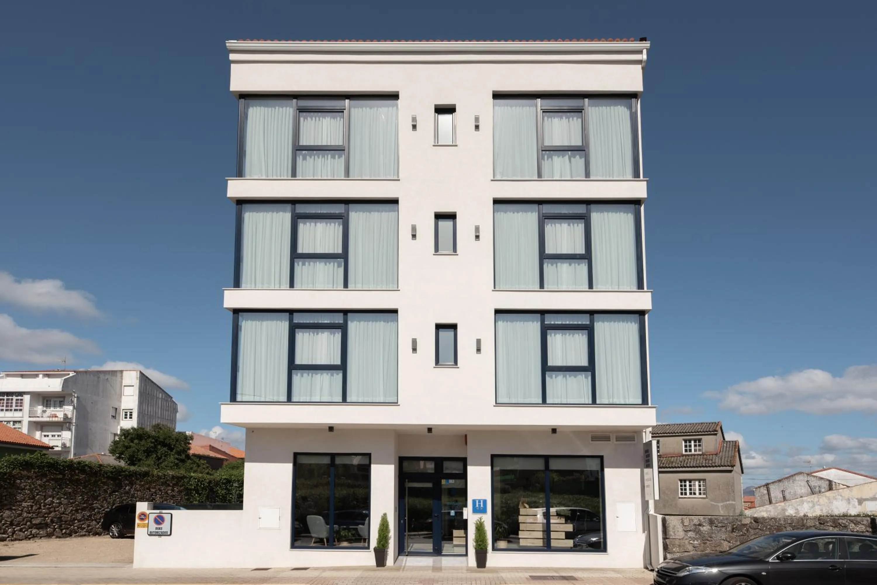 Facade/entrance in Hotel Costa da Morte